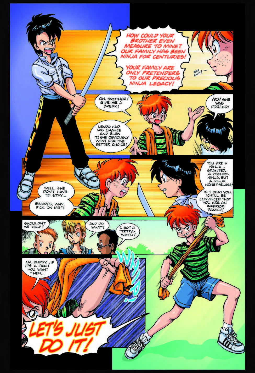 Read online Ninja High School Version 2 comic -  Issue #5 - 12