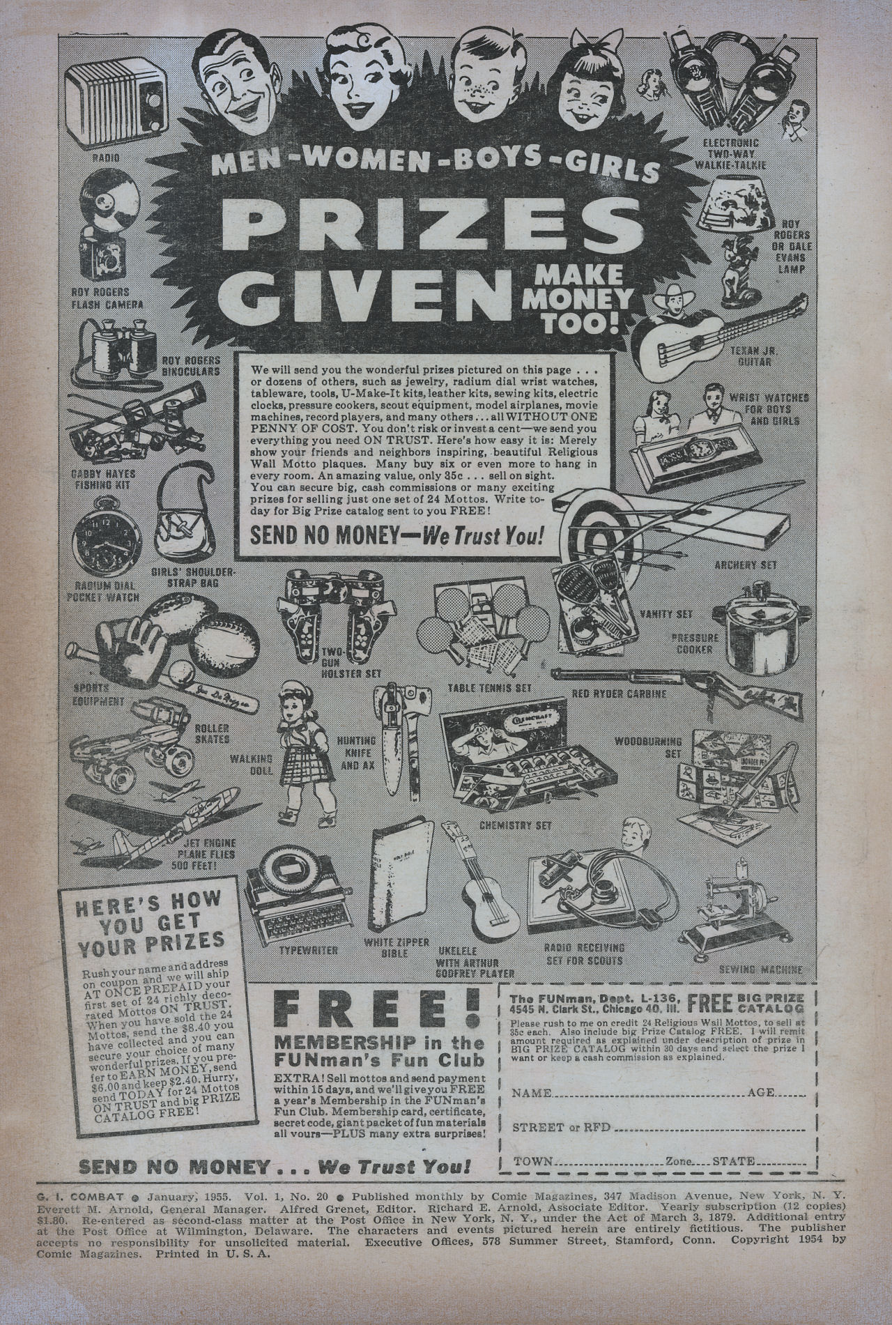 Read online G.I. Combat (1952) comic -  Issue #20 - 2