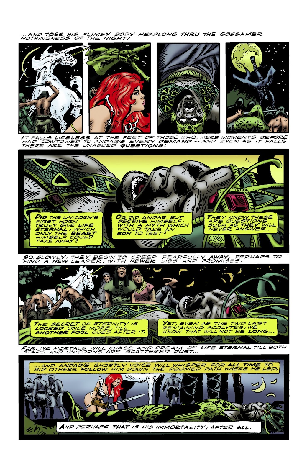 The Adventures of Red Sonja issue TPB 2 - Page 22