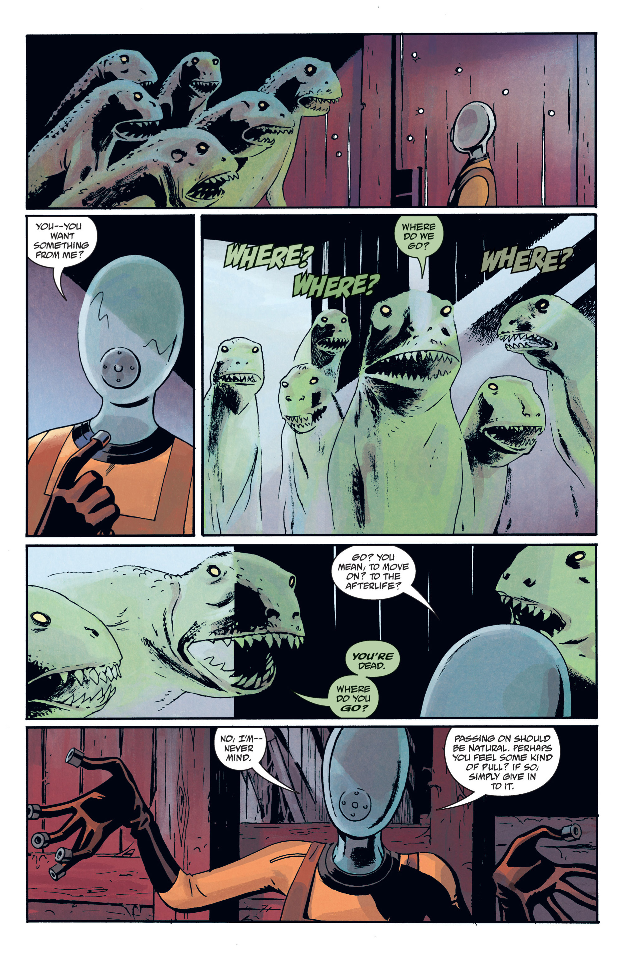 Read online B.P.R.D.: Hollow Earth and Other Stories comic -  Issue # TPB 12 - 90