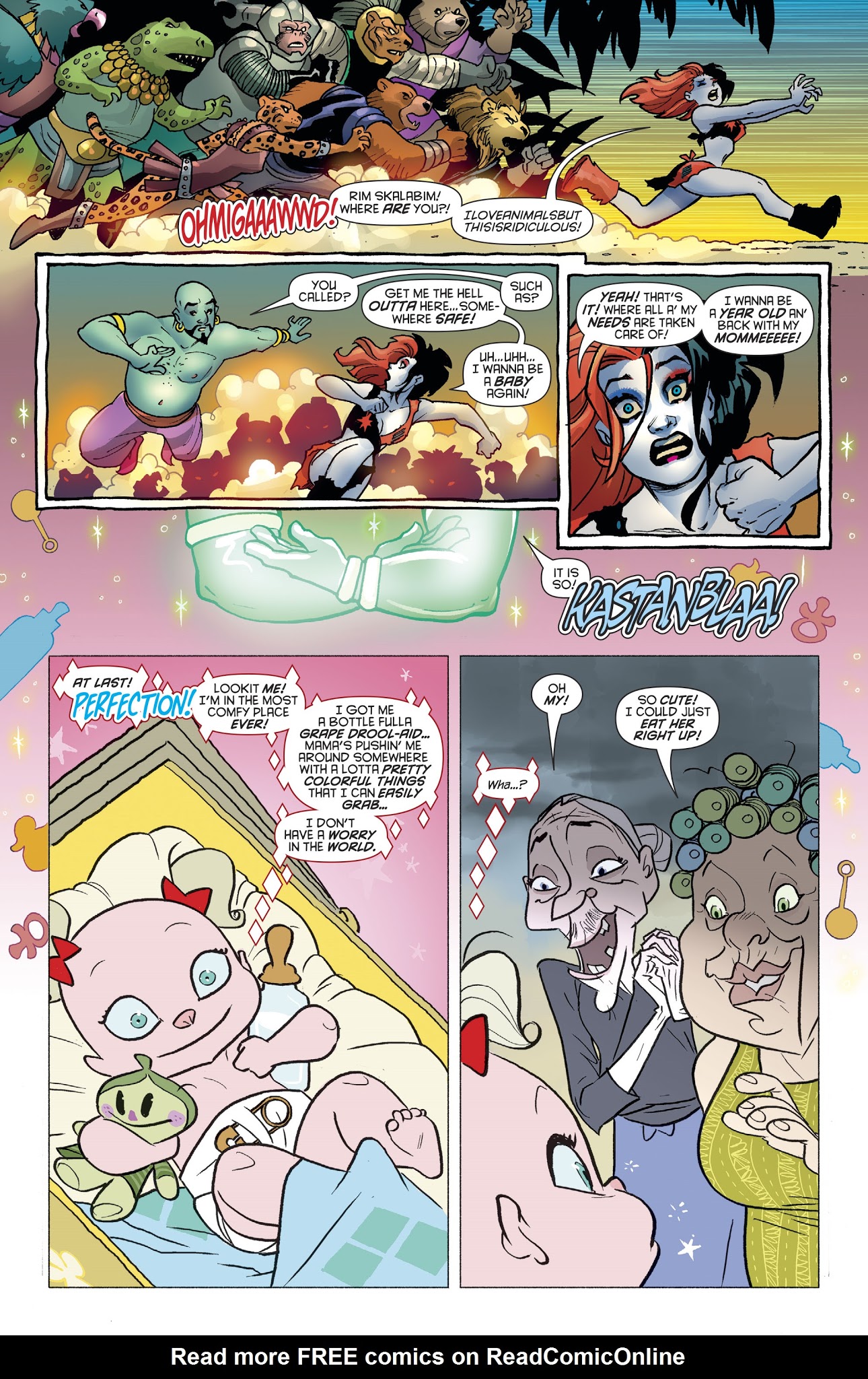 Read online Harley Quinn: Be Careful What You Wish For comic -  Issue # Full - 28
