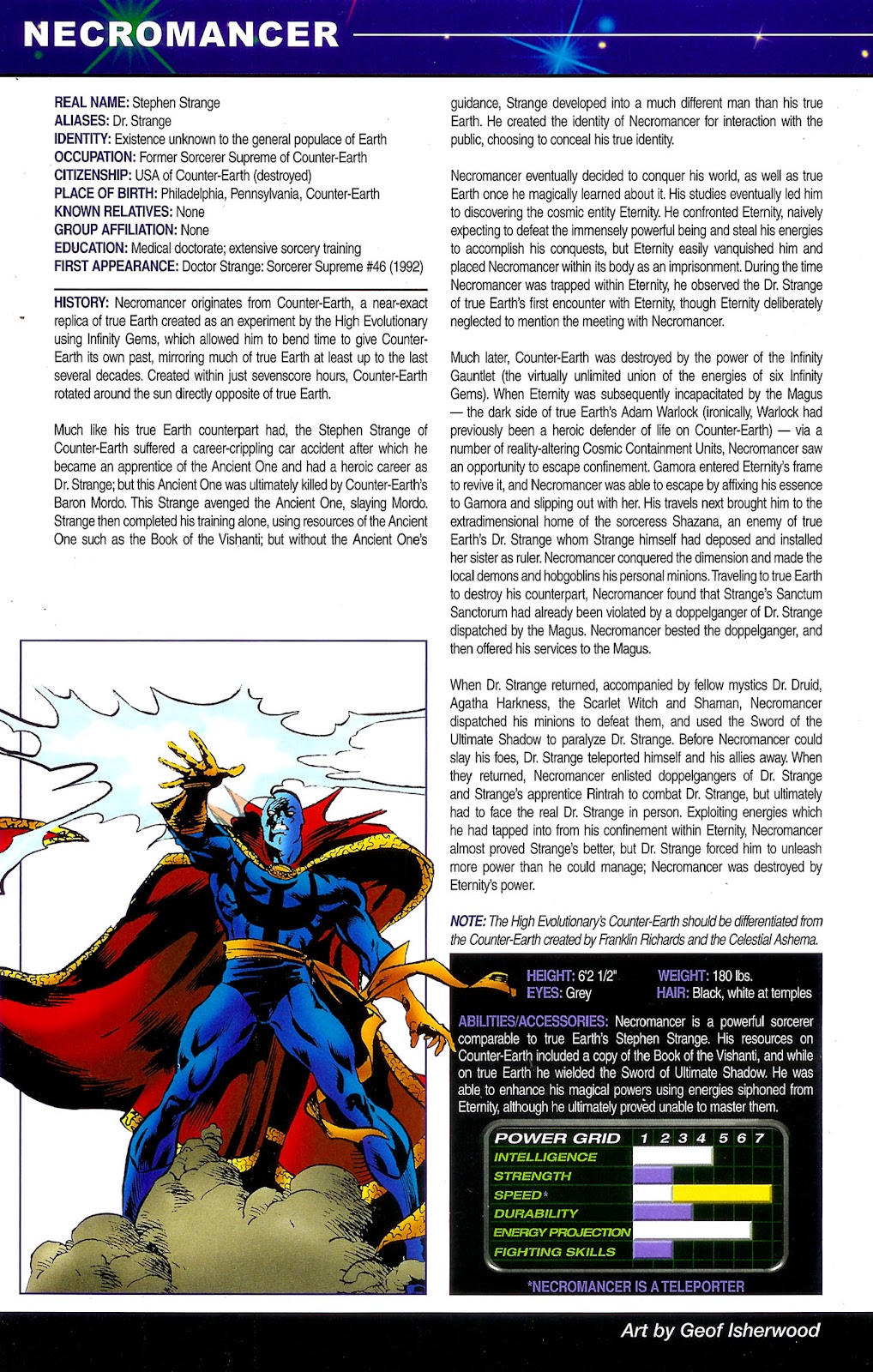 Official Handbook of the Marvel Universe: Mystic Arcana - The Book of Marvel Magic issue Full - Page 34