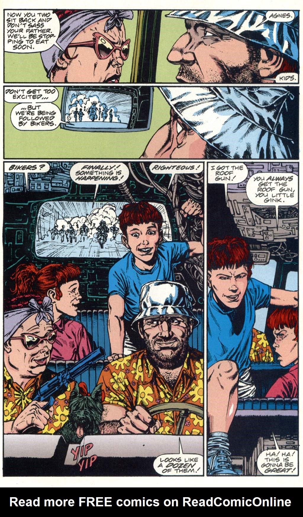 Read online Car Warriors comic -  Issue #2 - 21