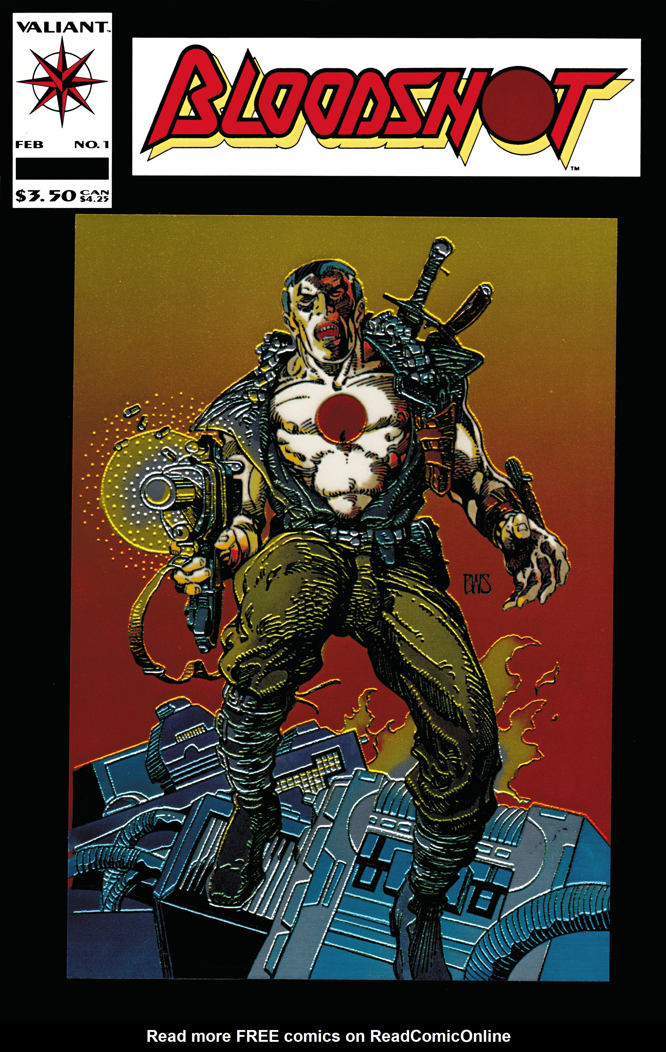 Read online Valiant Masters Bloodshot: Blood of the Machine comic -  Issue # TPB (Part 1) - 10
