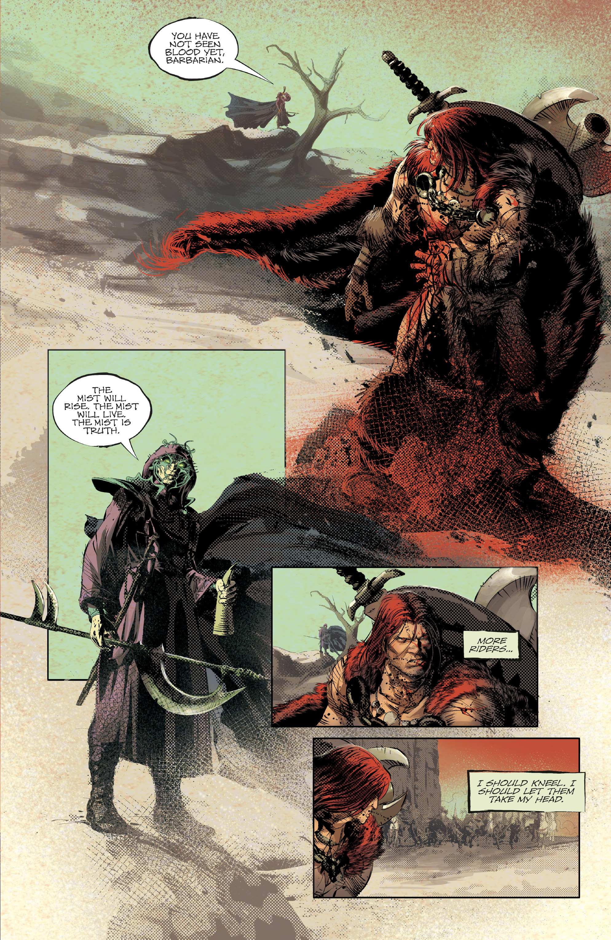Read online Berserker Unbound comic -  Issue #1 - 17