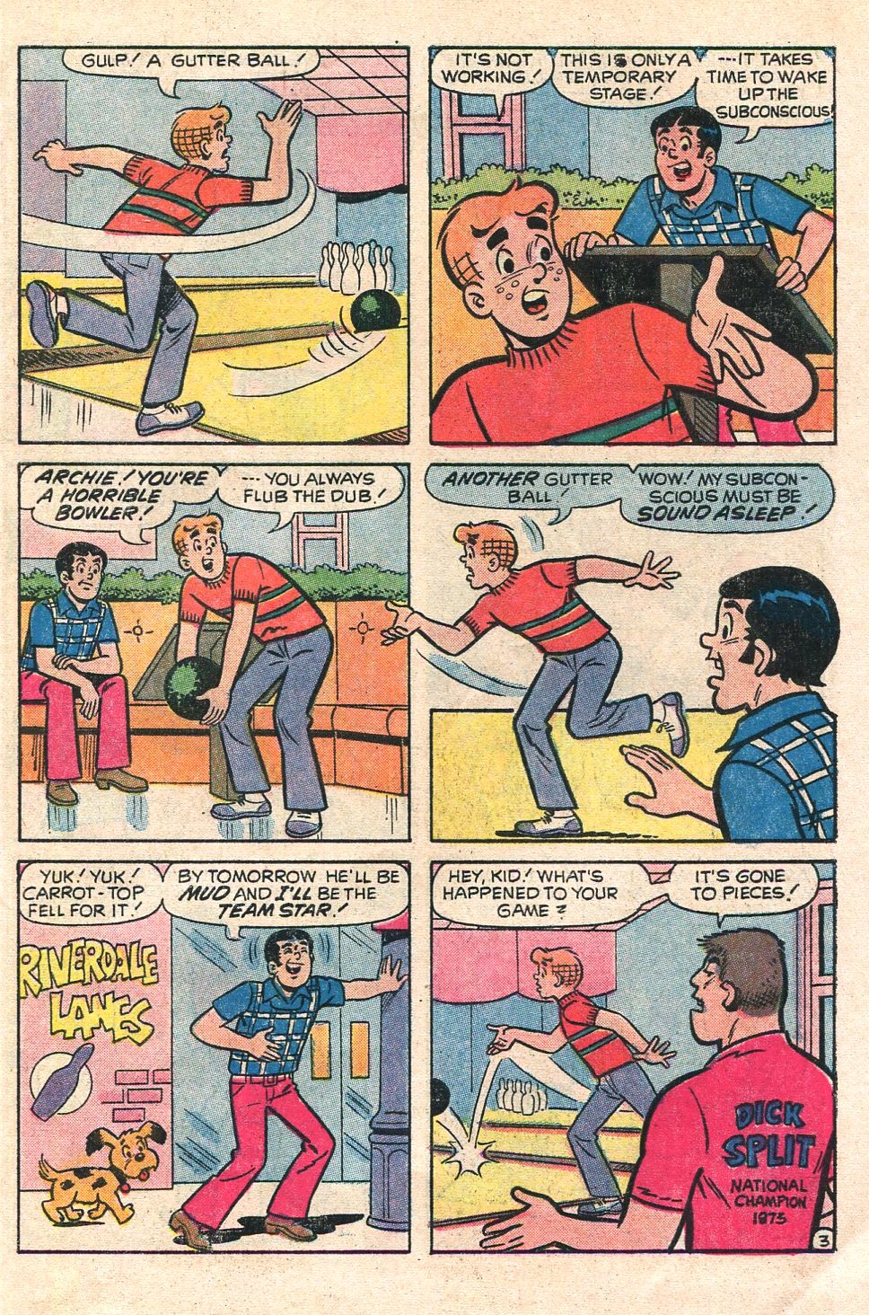 Read online Reggie and Me (1966) comic -  Issue #68 - 47