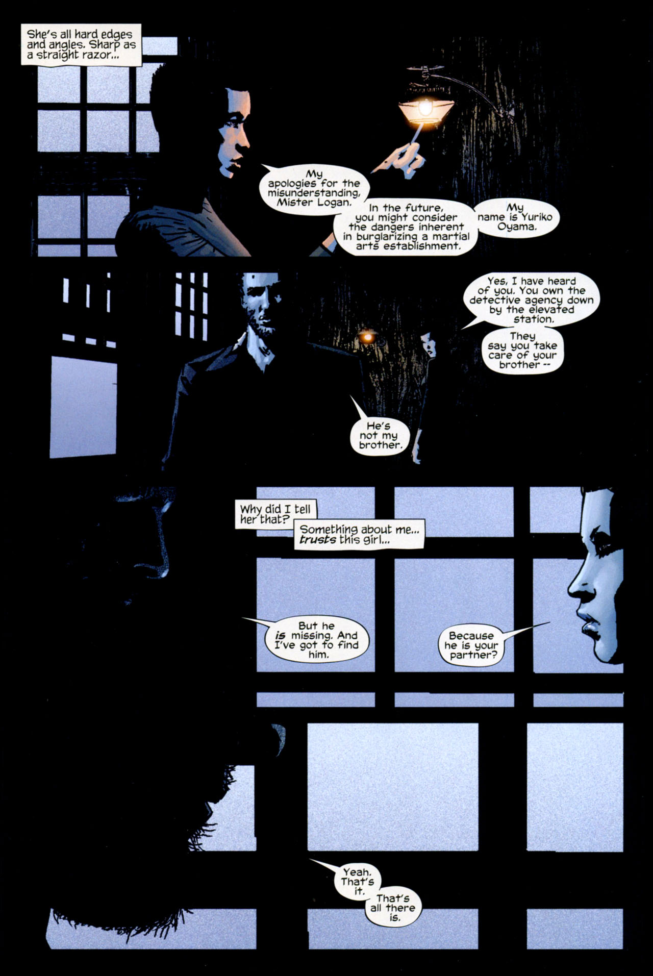 Read online Wolverine Noir comic -  Issue #2 - 7