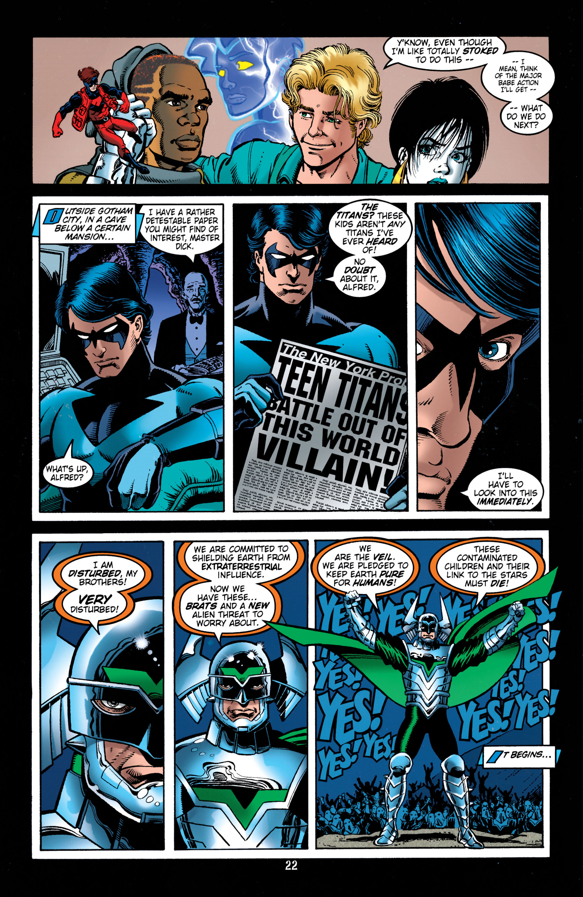 Read online Teen Titans (1996) comic -  Issue #3 - 23