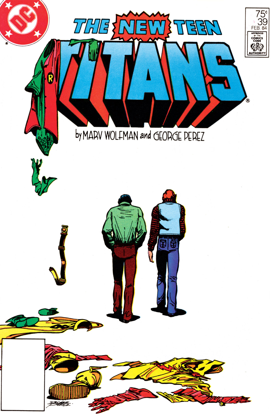 Read online The New Teen Titans (1980) comic -  Issue #39 - 1