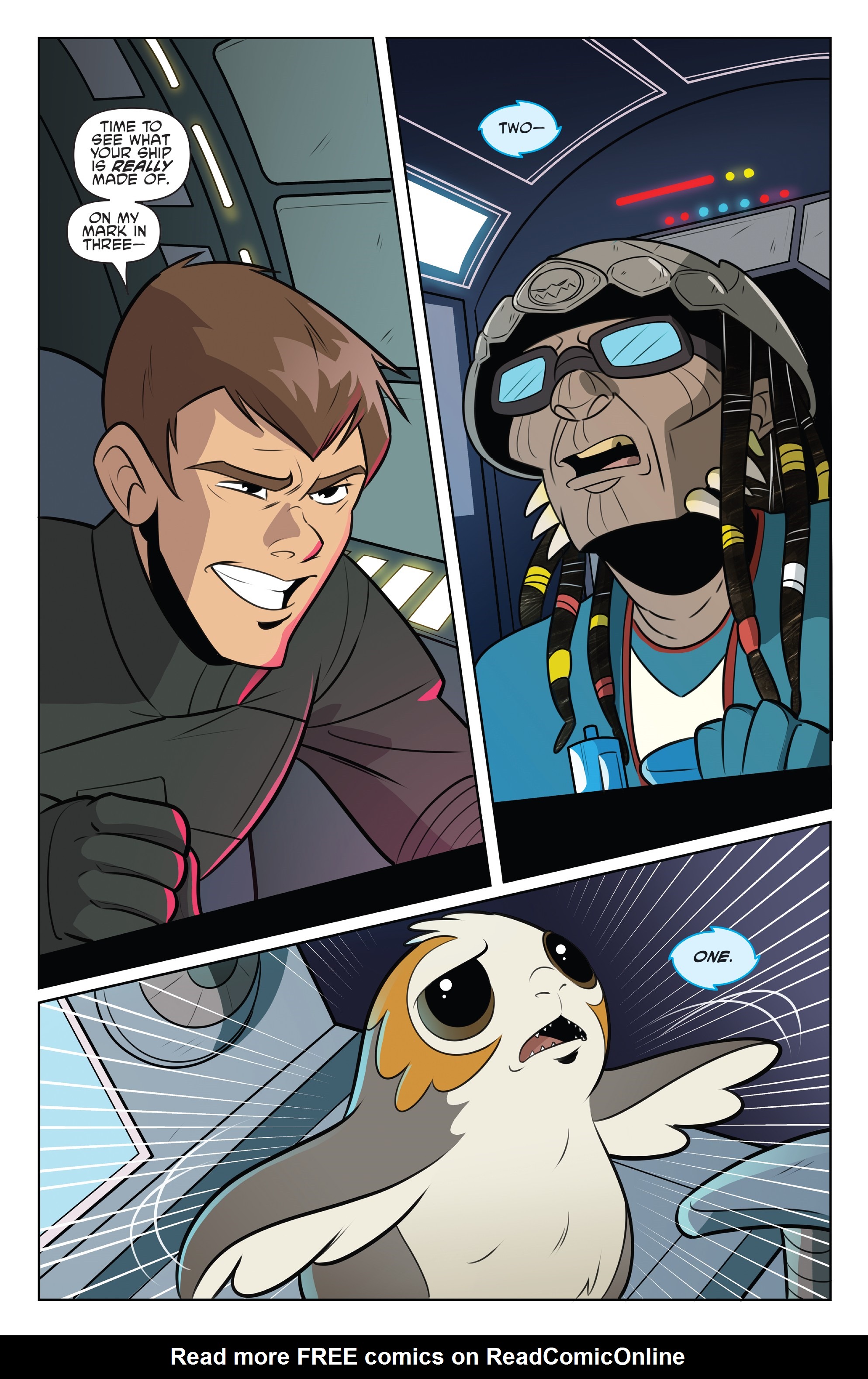 Read online Star Wars Adventures: Flight of the Falcon comic -  Issue # Full - 11