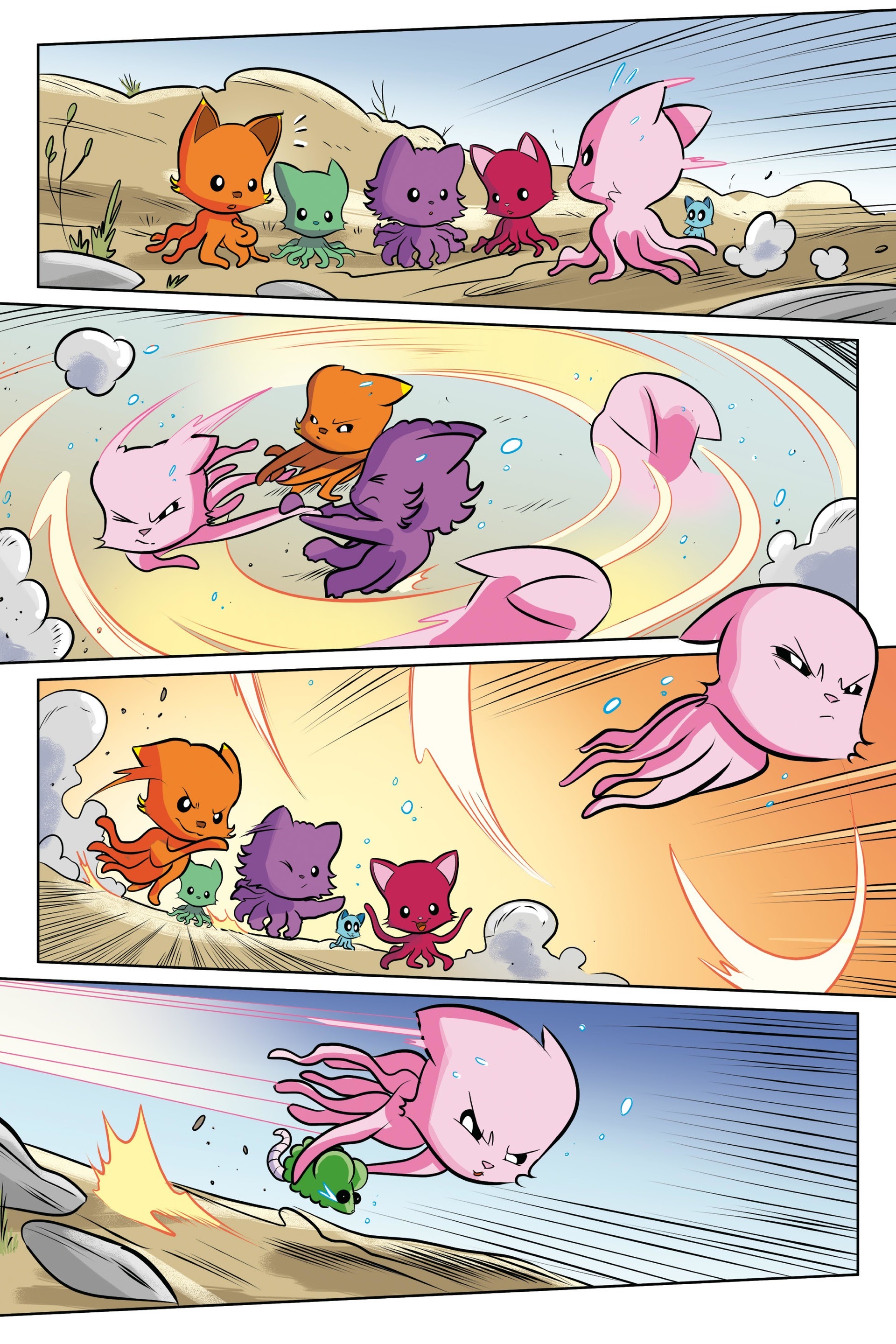 Read online Tentacle Kitty: Tales Around the Teacup comic -  Issue # TPB - 36