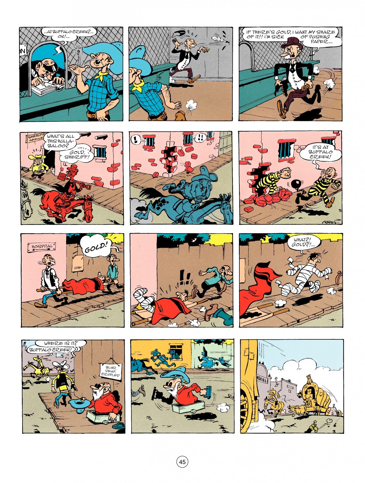 A Lucky Luke Adventure issue 54 - Page 45