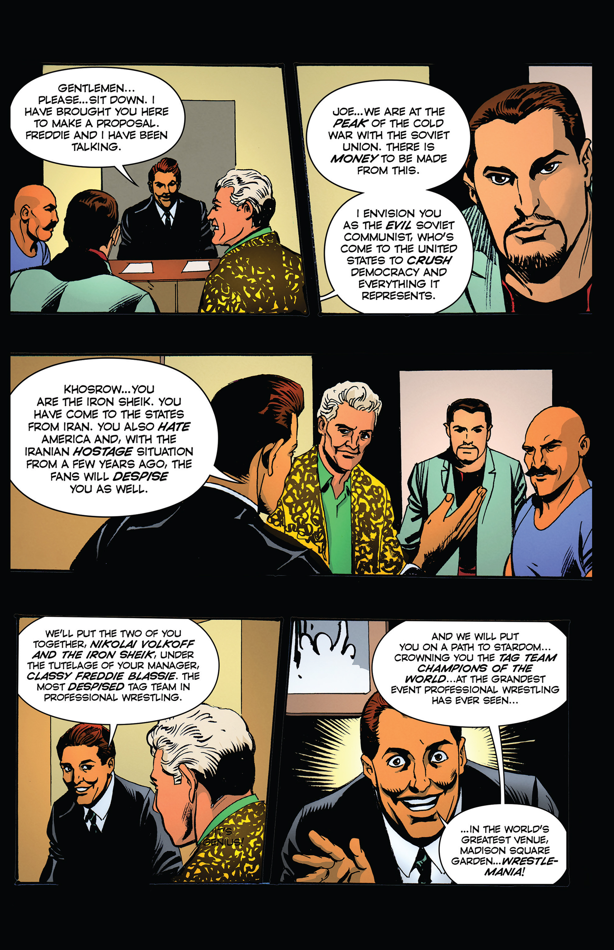 Read online Turnbuckle Titans: Nikolai Volkoff comic -  Issue #3 - 8