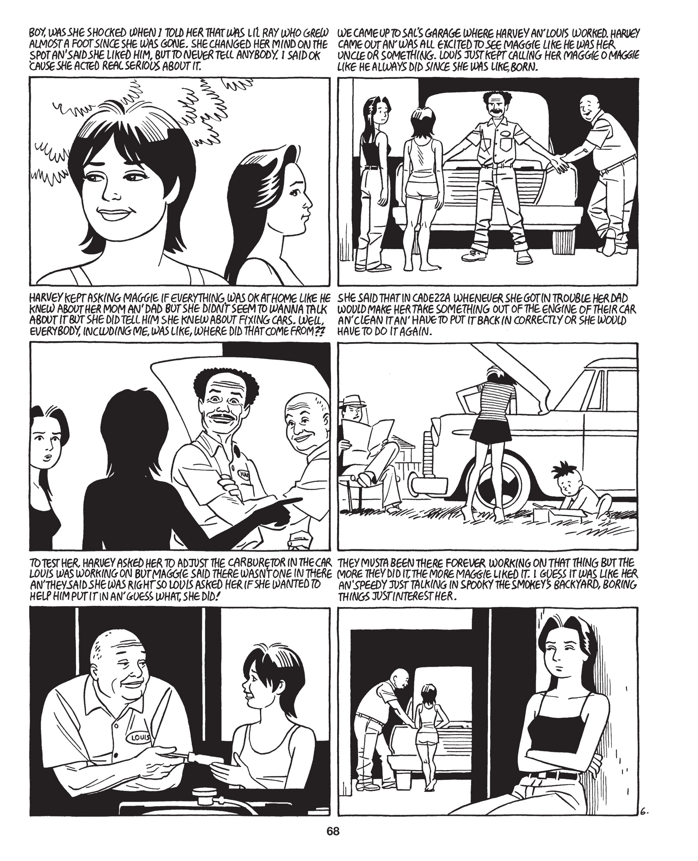Read online Love and Rockets: New Stories comic -  Issue #4 - 70