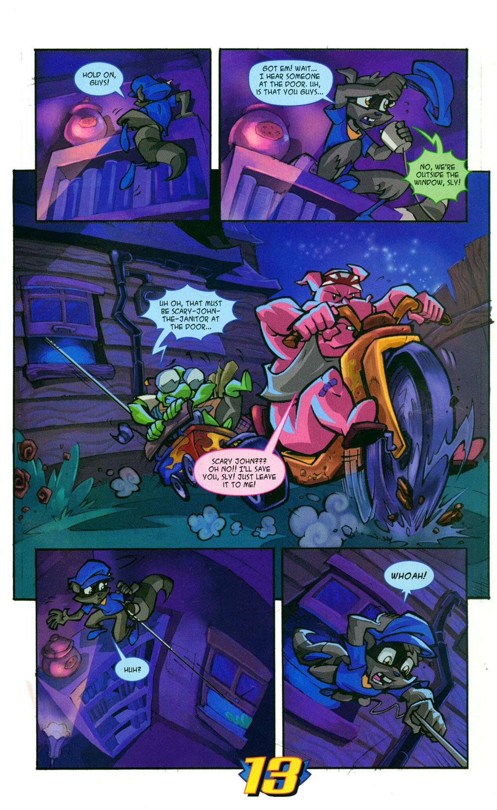 Read online The Adventures of Sly Cooper comic -  Issue #1 - 15