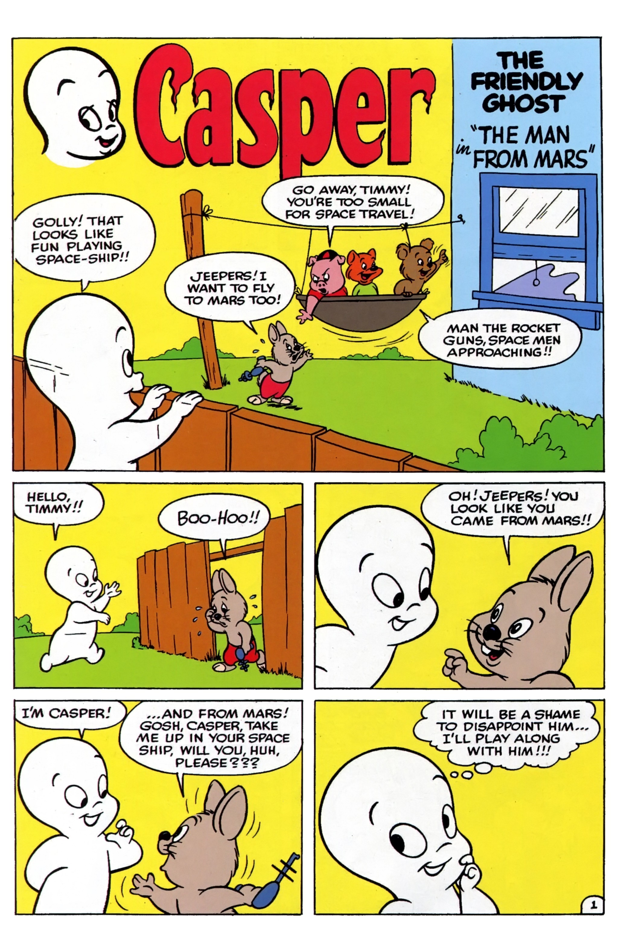Read online Free Comic Book Day 2019 comic -  Issue # Casper's Spooksville - 24