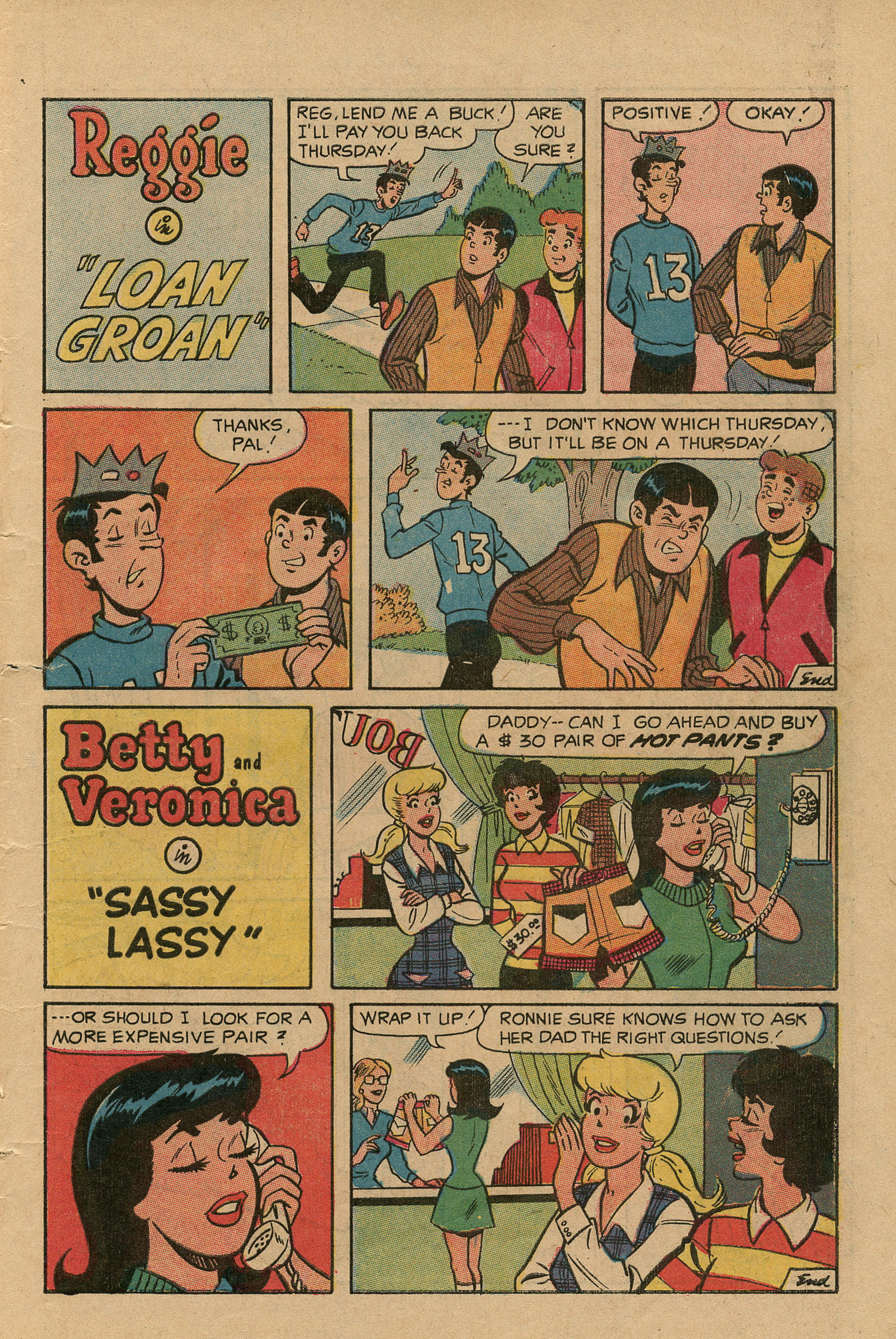 Read online Archie's Joke Book Magazine comic -  Issue #168 - 7