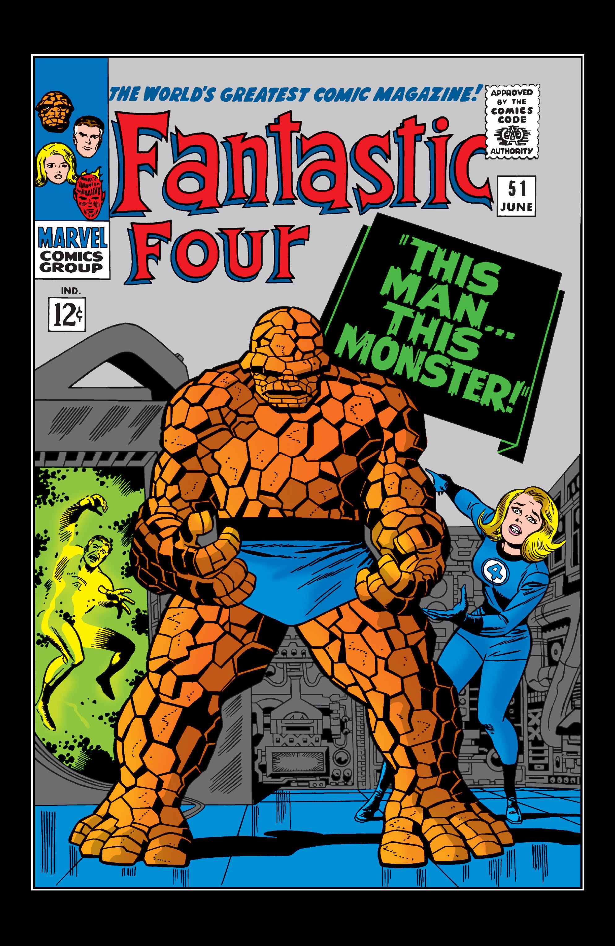 Read online Marvel Masterworks: The Fantastic Four comic -  Issue # TPB 6 (Part 1) - 6