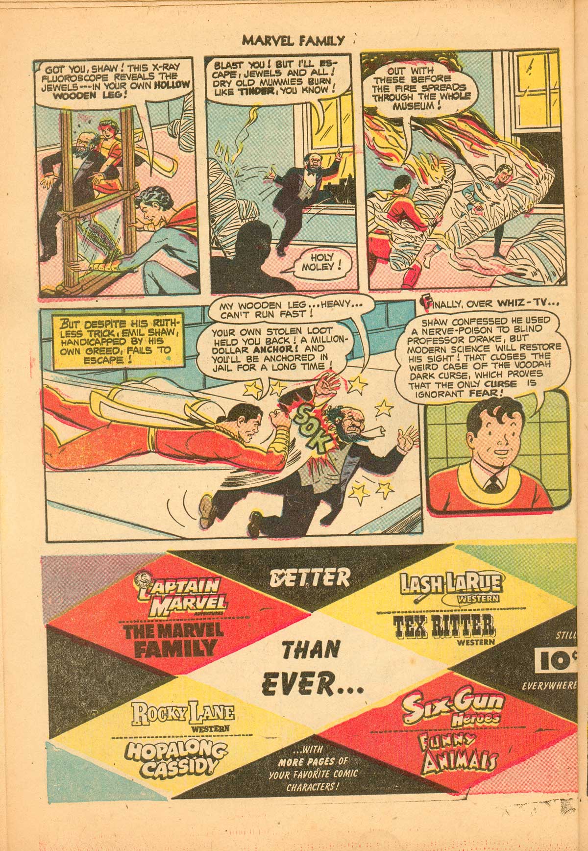 Read online The Marvel Family comic -  Issue #89 - 10
