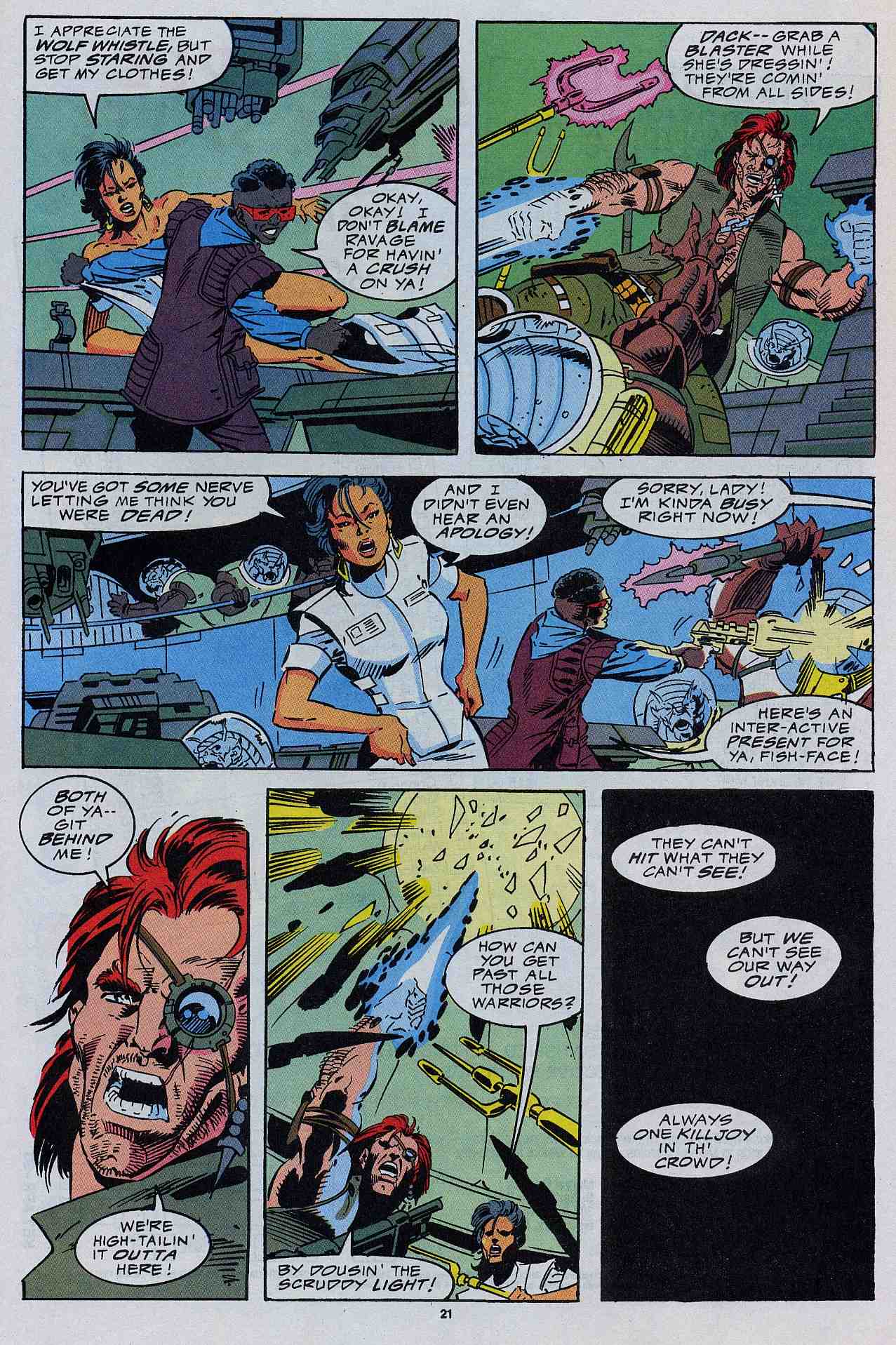 Read online Ravage 2099 comic -  Issue #7 - 19