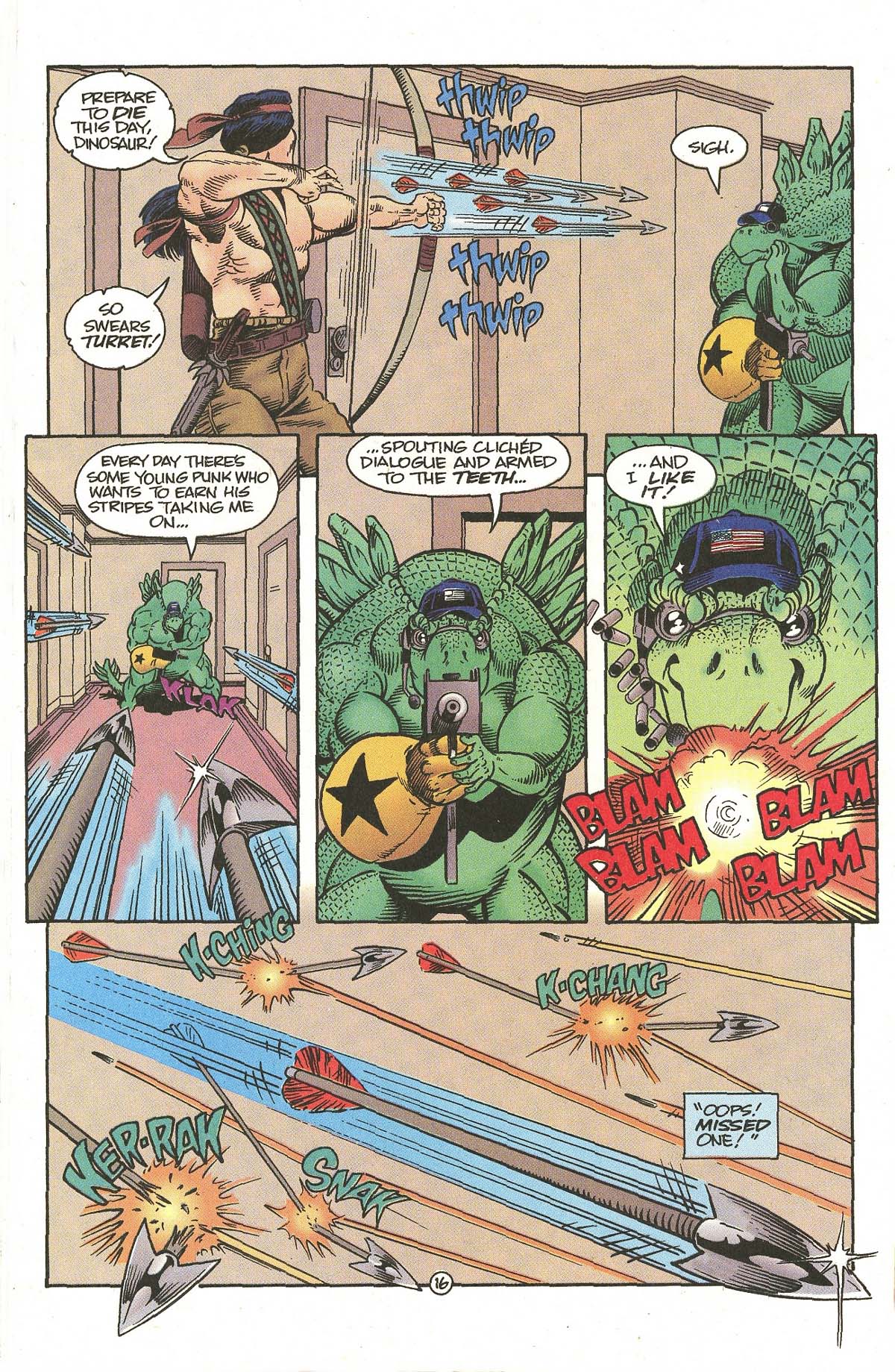 Read online Dinosaurs For Hire comic -  Issue #7 - 19