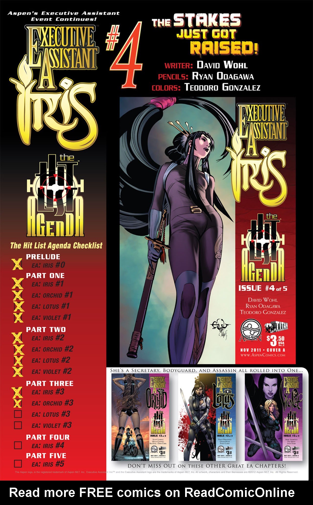 Read online Executive Assistant: Orchid comic -  Issue #3 - 22