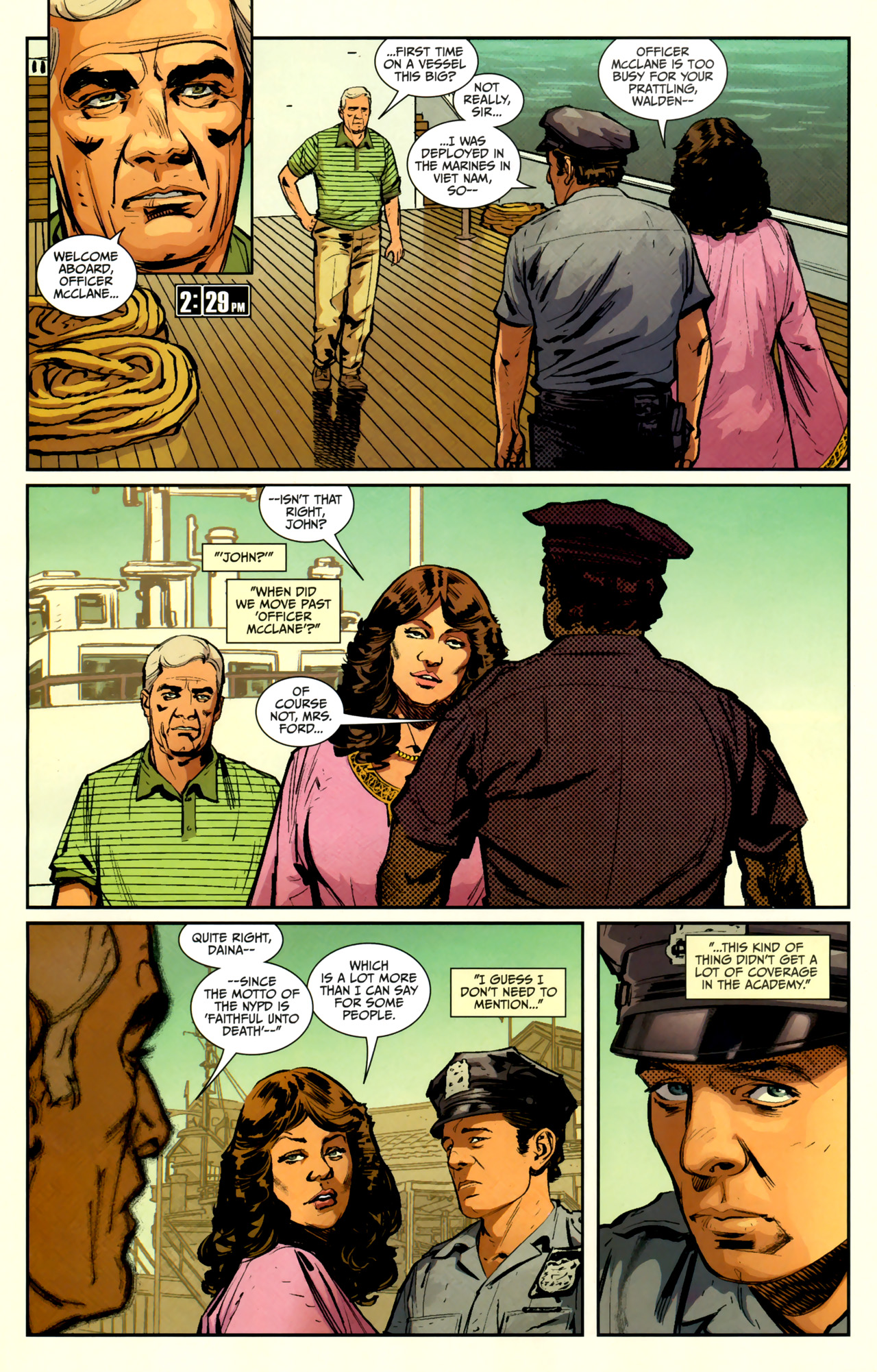 Read online Die Hard: Year One comic -  Issue #2 - 19