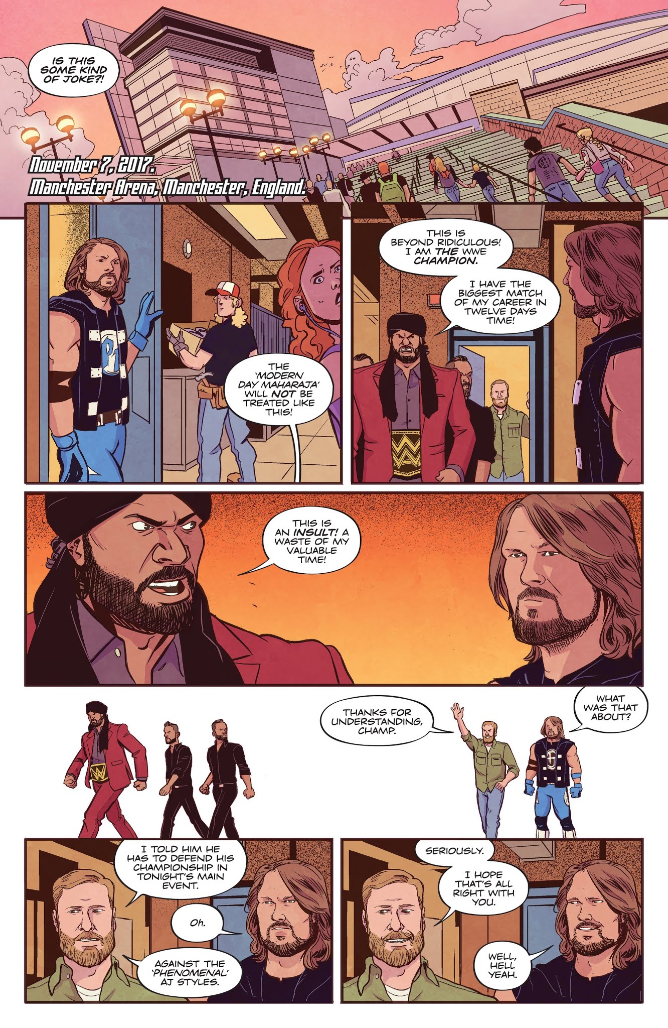Read online WWE comic -  Issue #23 - 10
