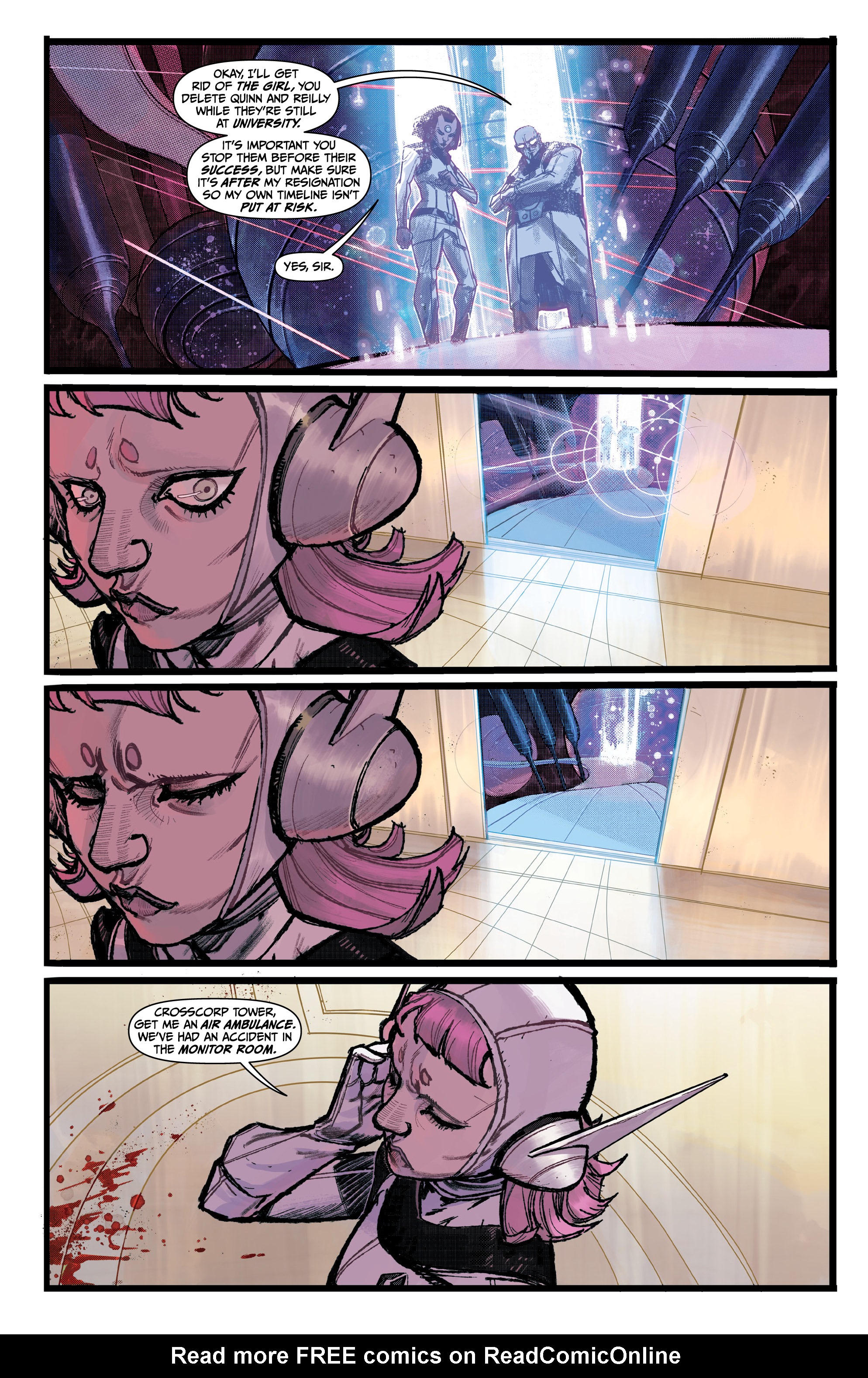 Read online Chrononauts: Futureshock comic -  Issue #4 - 5