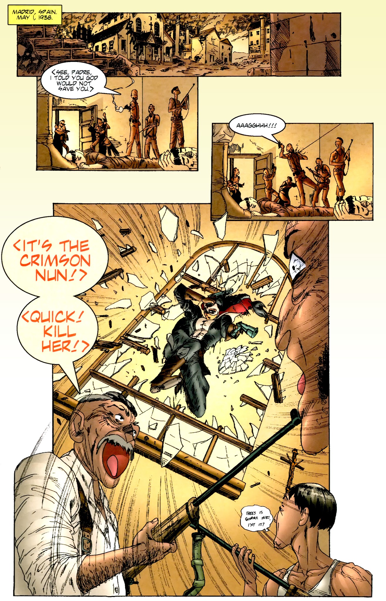 Read online Warrior Nun Areala (1999) comic -  Issue #5 - 7