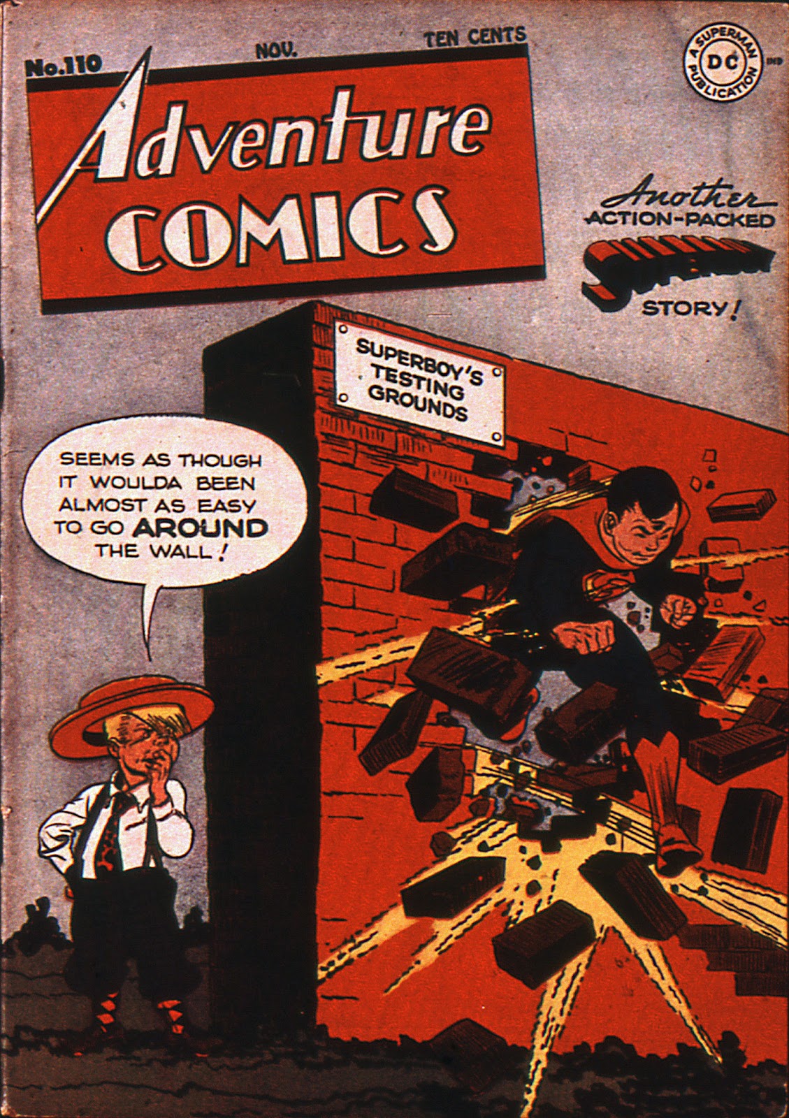 Adventure Comics (1938) issue 110 - Page 1