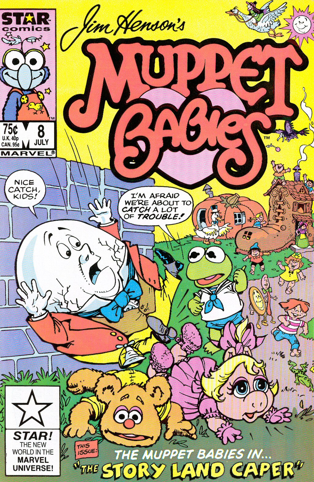 Read online Muppet Babies comic -  Issue #8 - 1