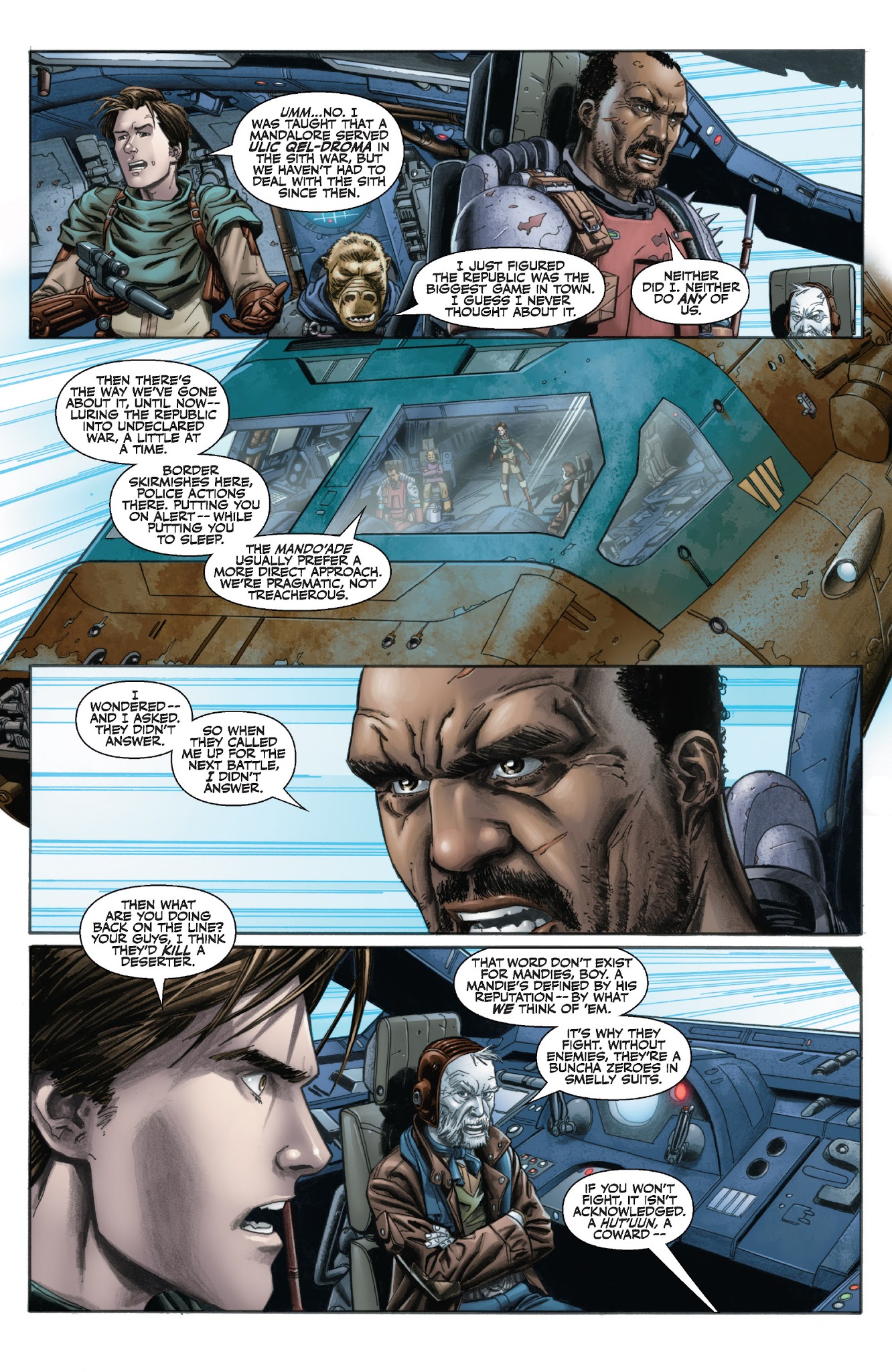 Read online Star Wars Legends: The Old Republic - Epic Collection comic -  Issue # TPB 1 (Part 2) - 92