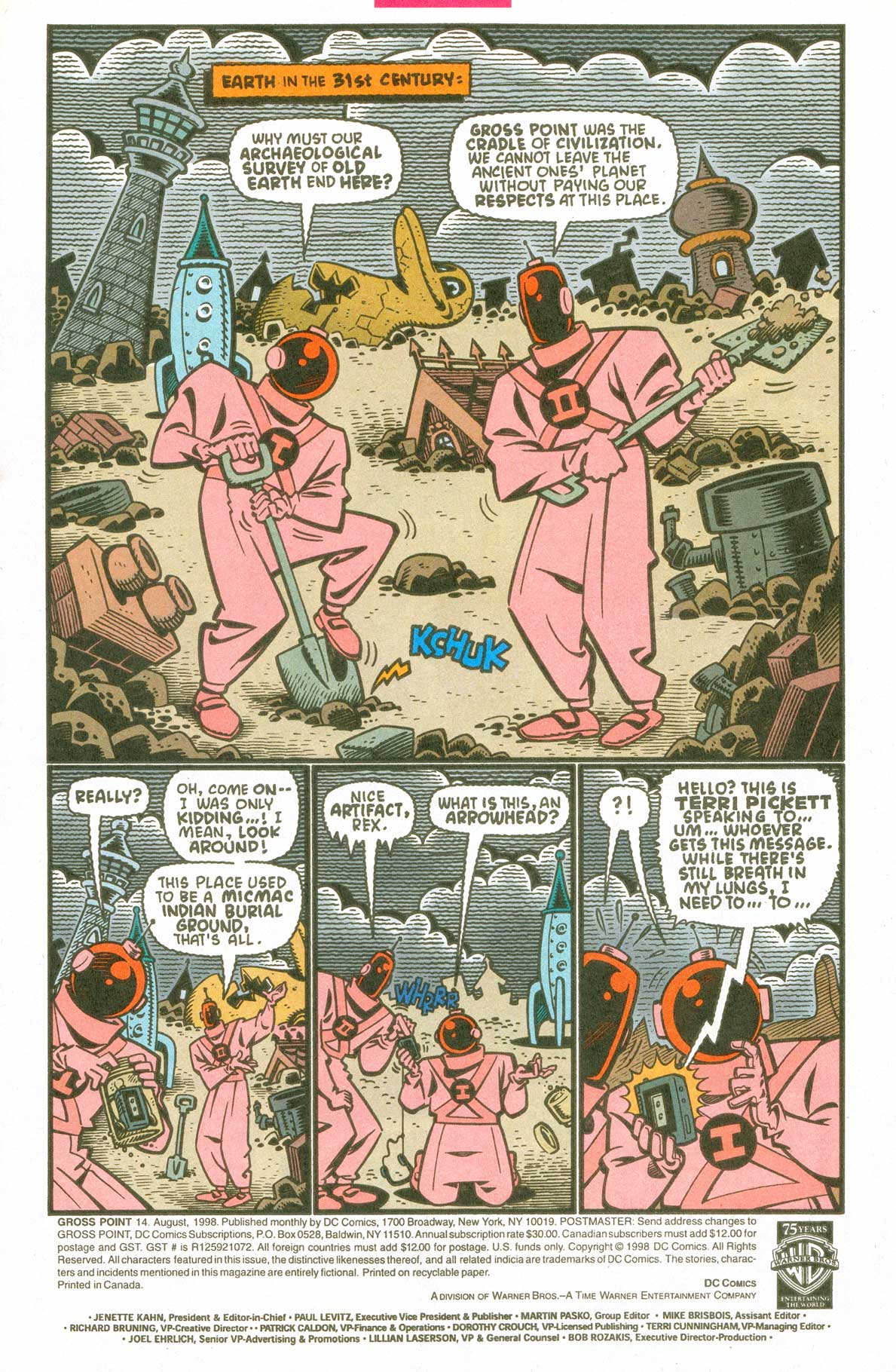 Read online Gross Point comic -  Issue #14 - 2