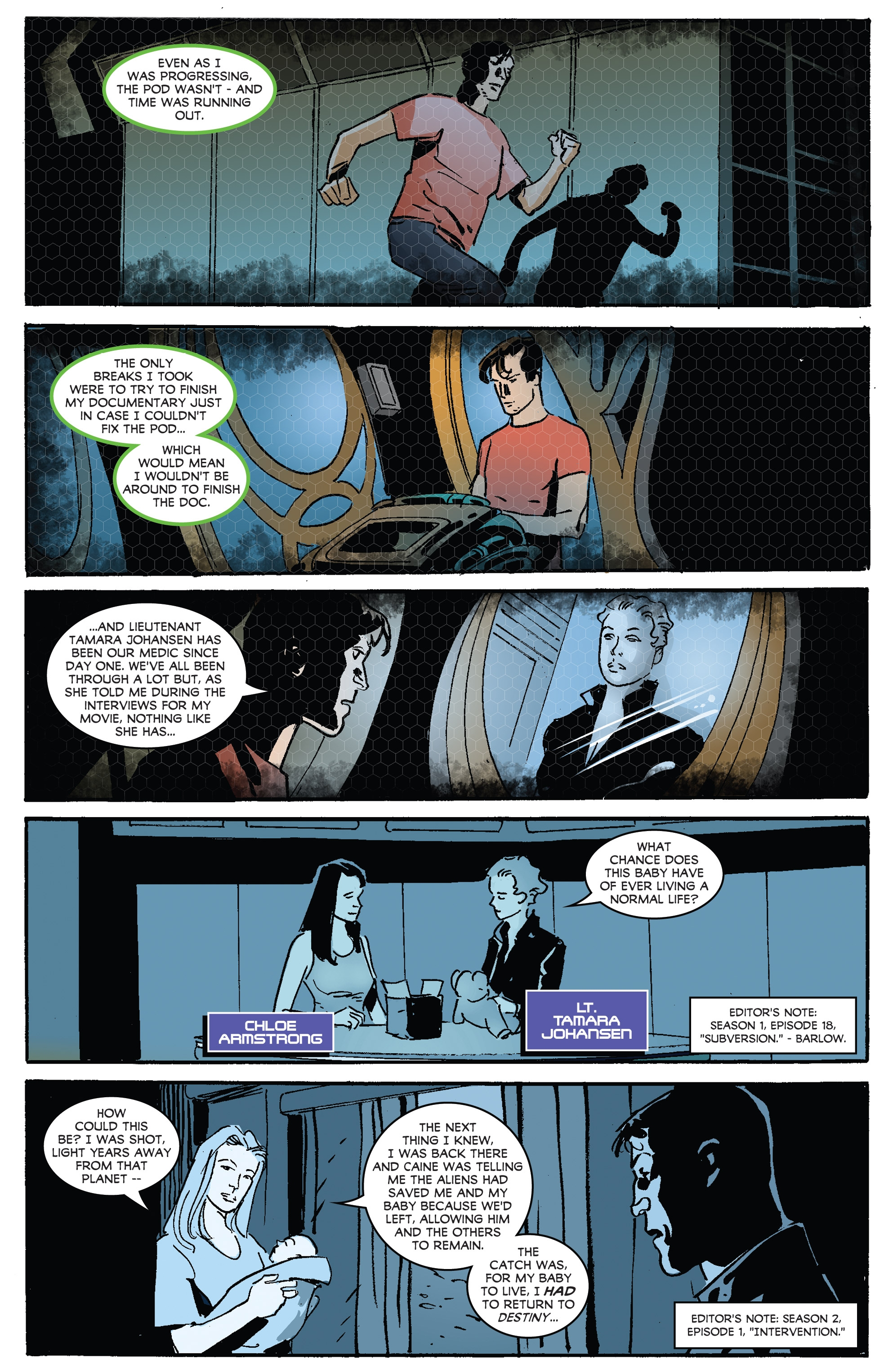 Read online Stargate Universe comic -  Issue #1 - 16