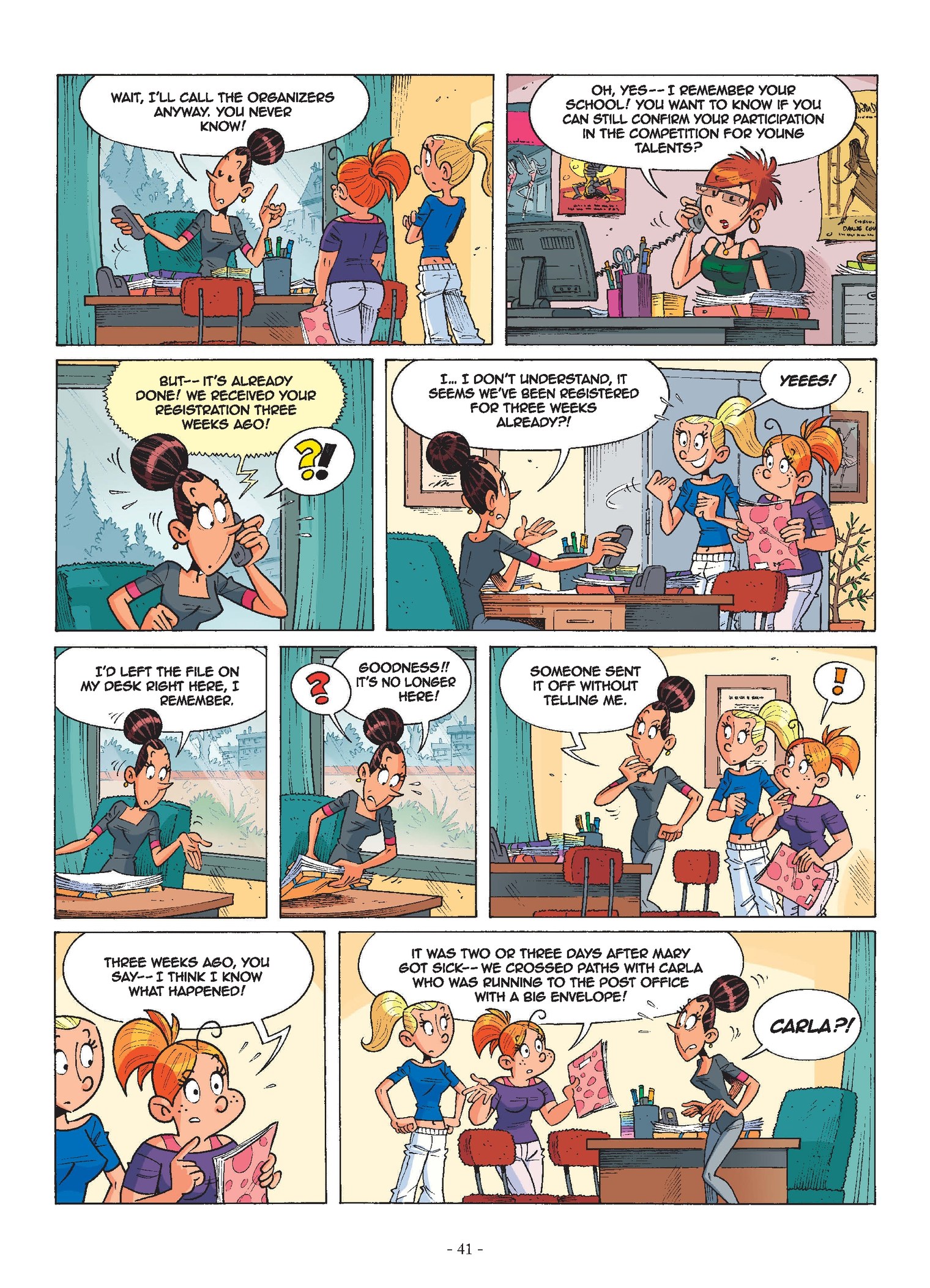 Read online Dance Class comic -  Issue #7 - 43