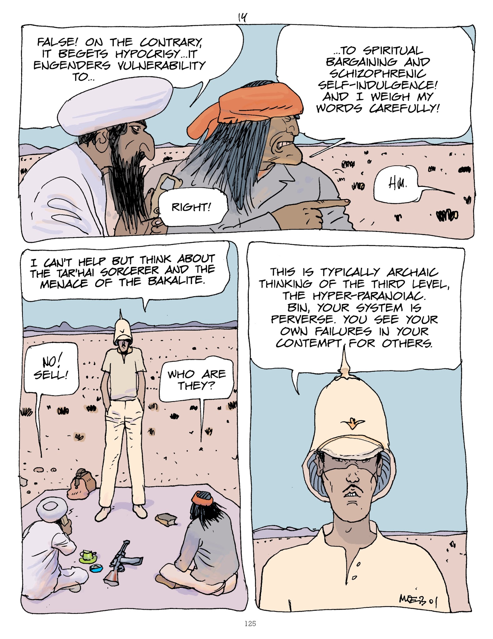 Read online Moebius Library comic -  Issue # TPB 2 - 124