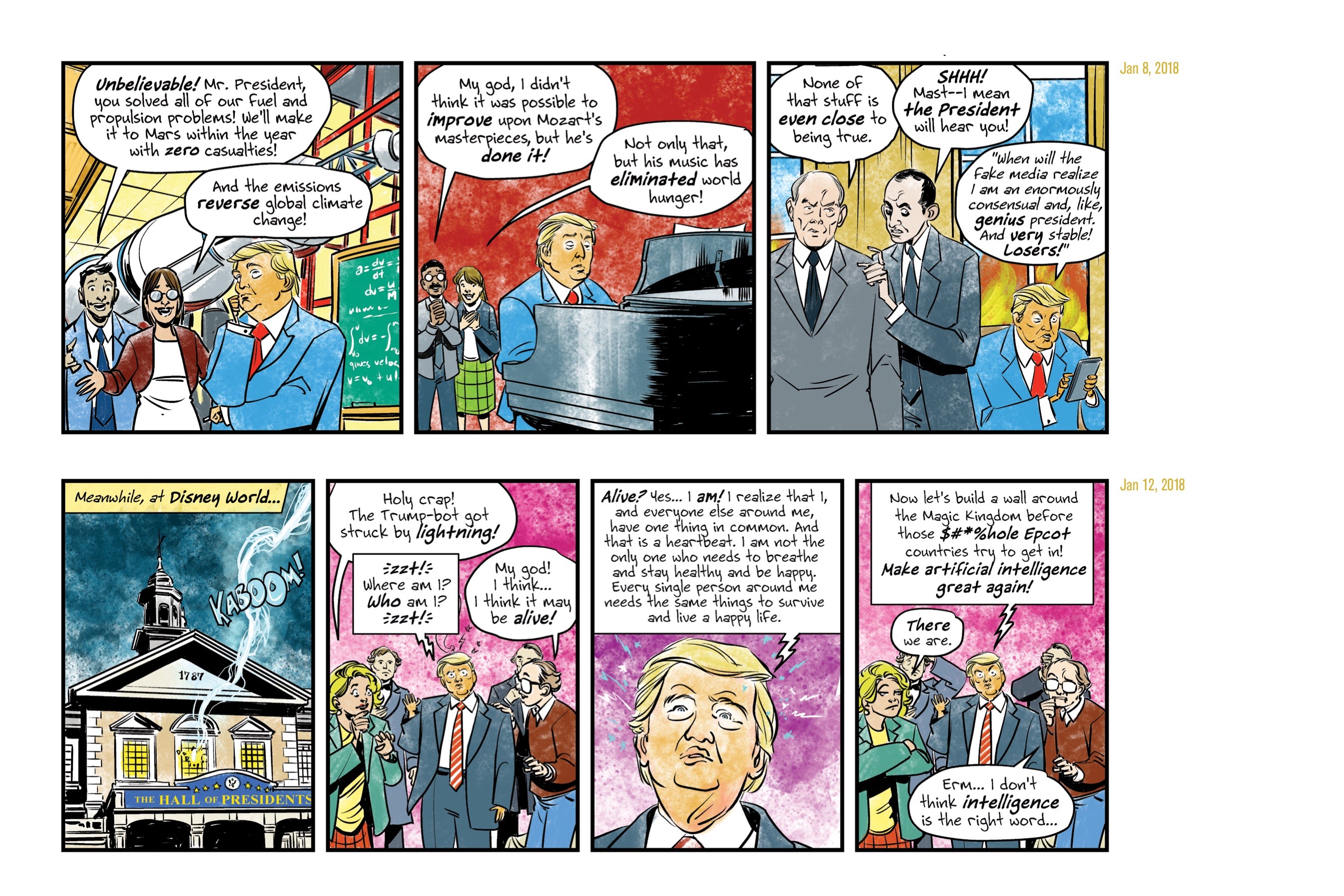 Read online Lil' Donnie: Executive Privilege comic -  Issue # TPB - 67