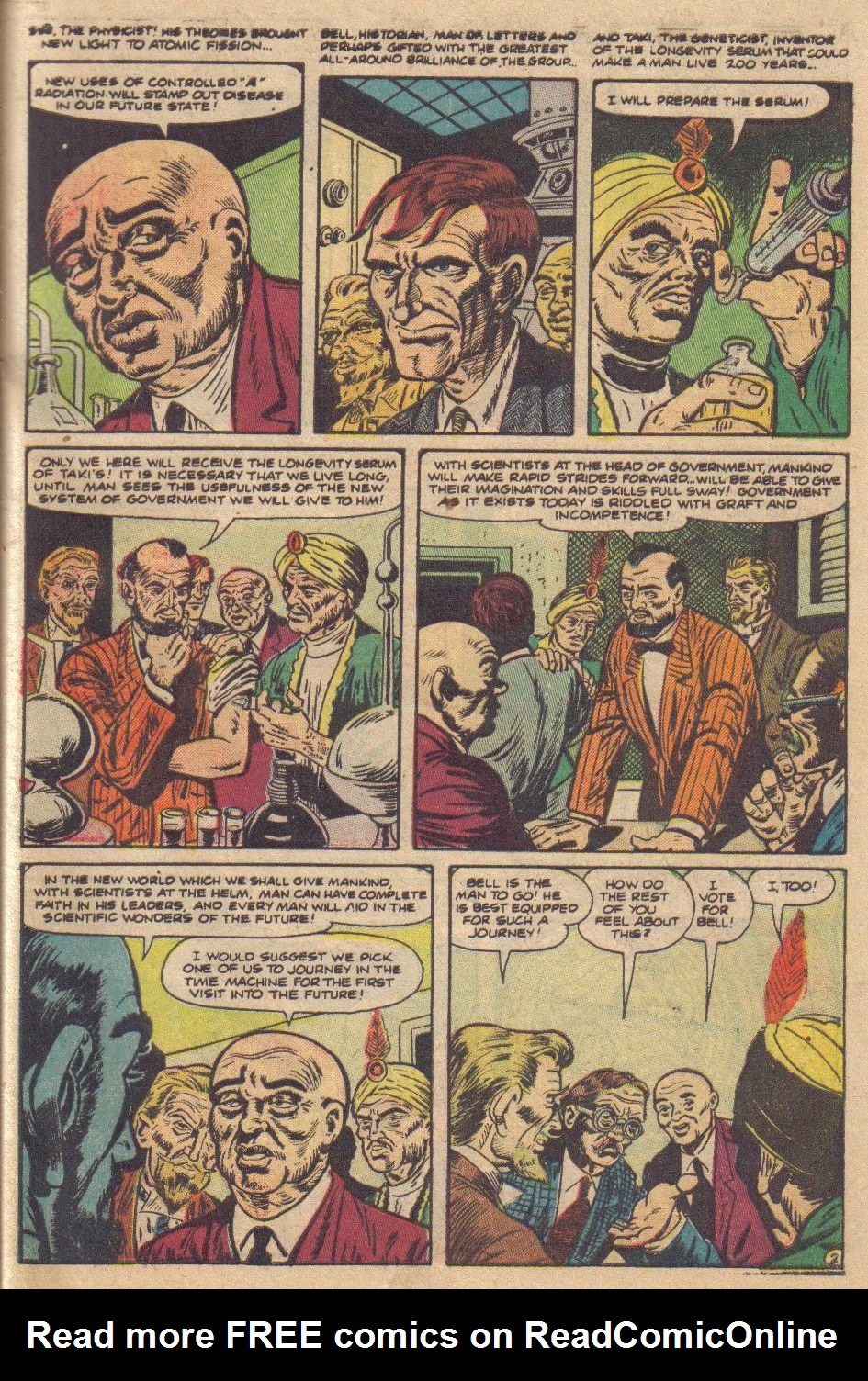 Read online Mystery Tales comic -  Issue #23 - 29