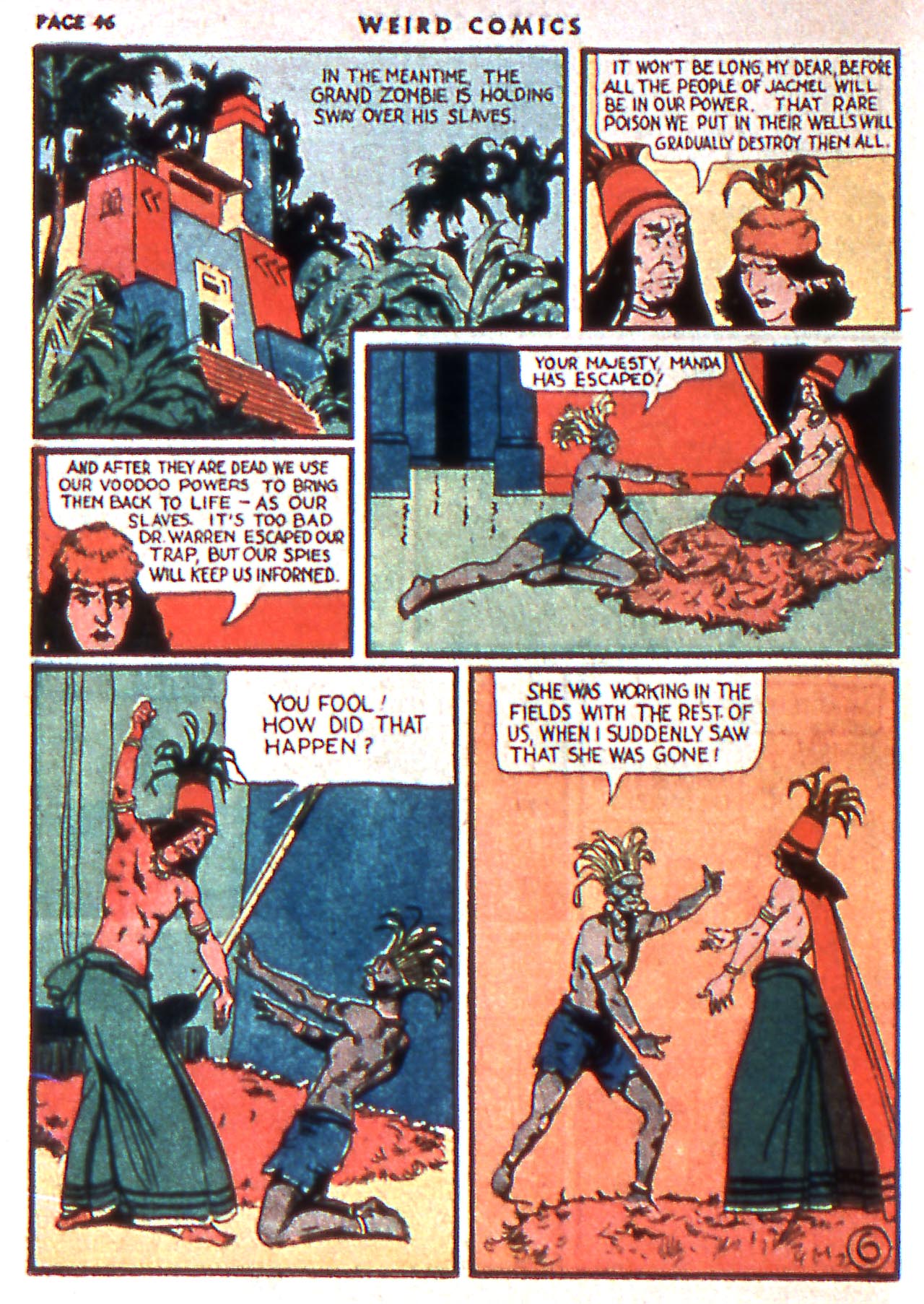 Read online Weird Comics comic -  Issue #4 - 48