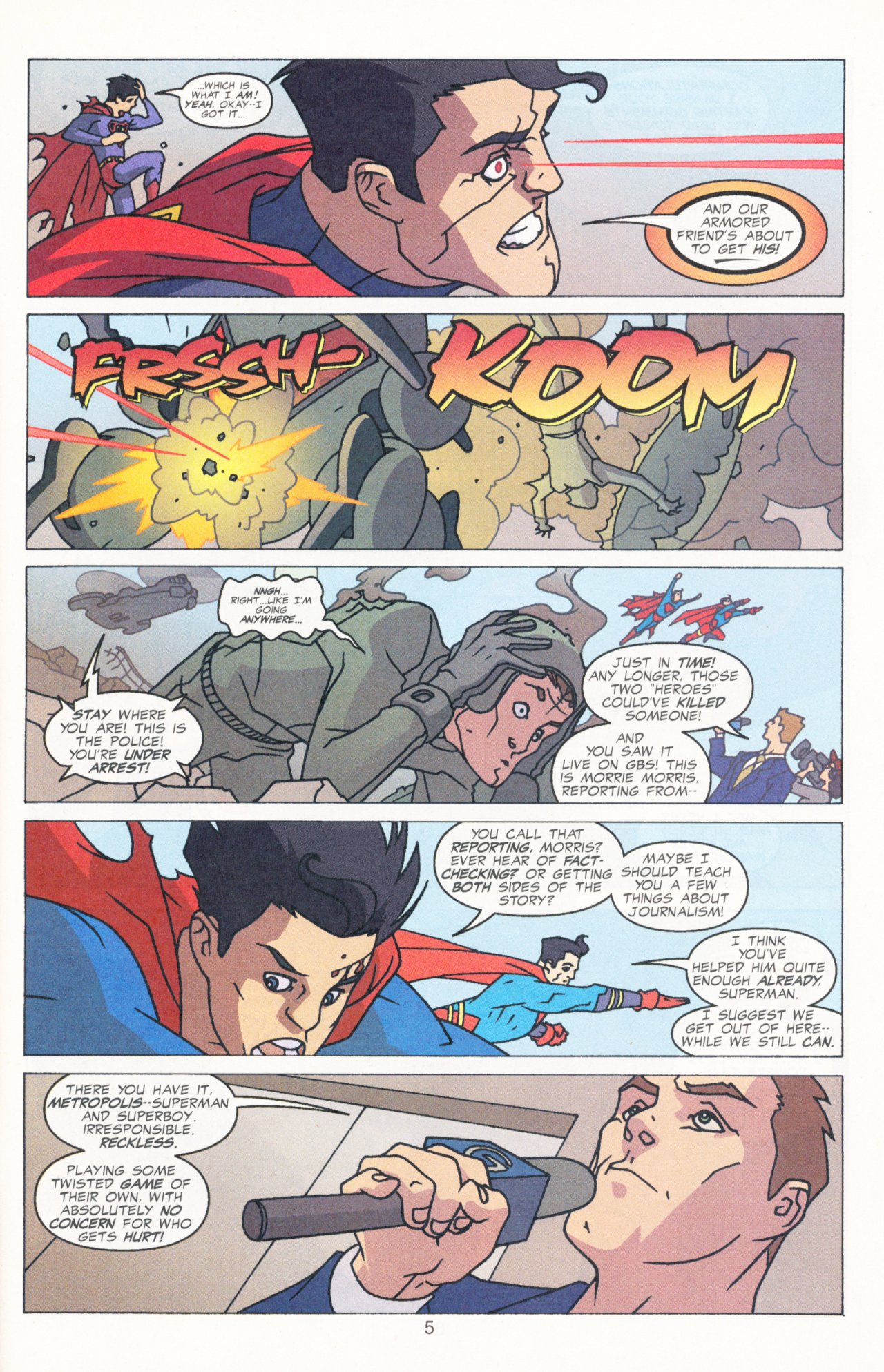 Read online Sins of Youth comic -  Issue # Superman Jr. and Superboy Sr - 9