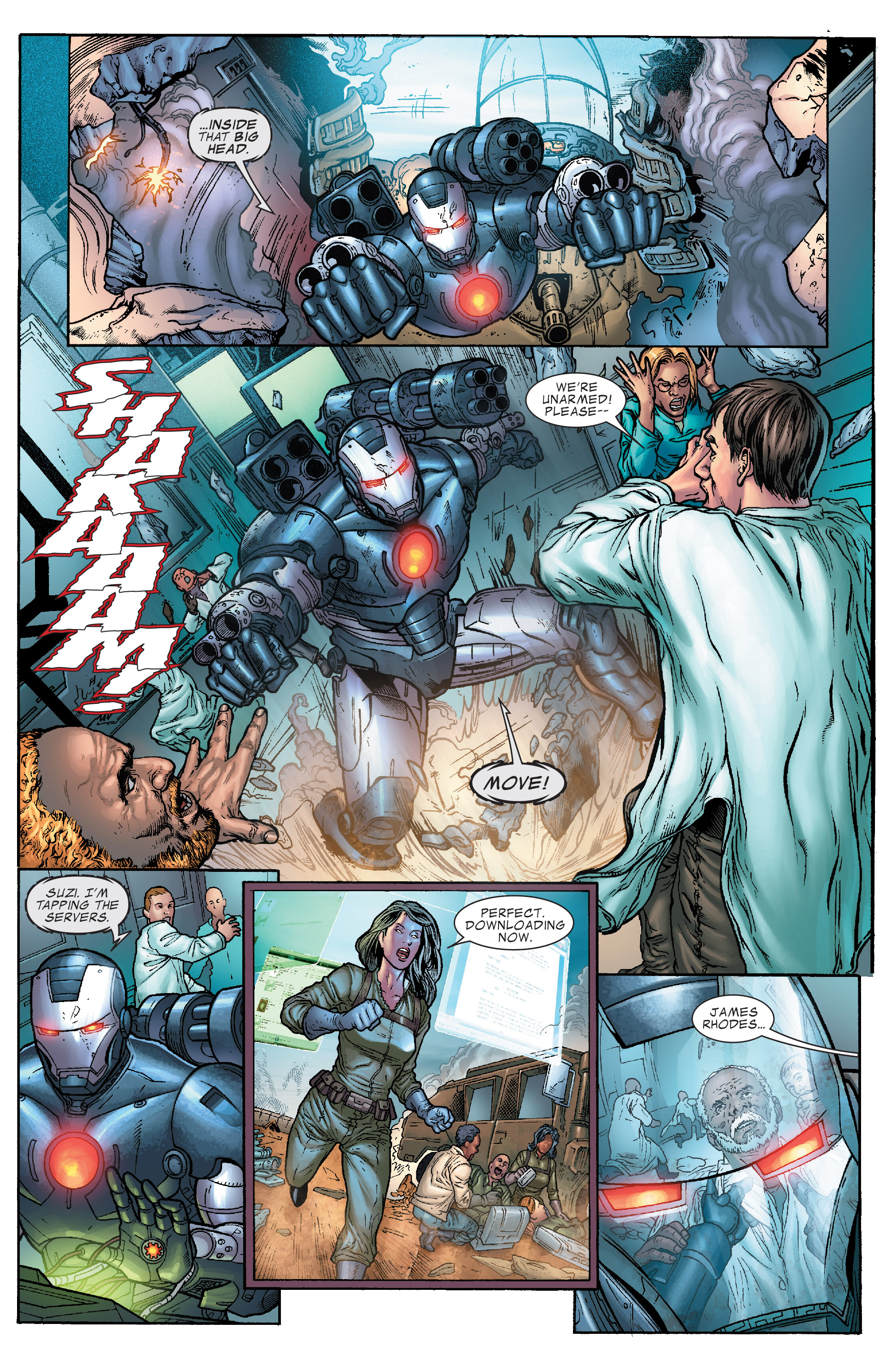 Read online War Machine (2009) comic -  Issue #7 - 19