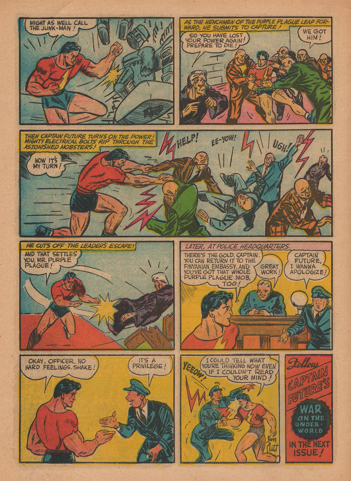 Read online Startling Comics comic -  Issue #1 - 12