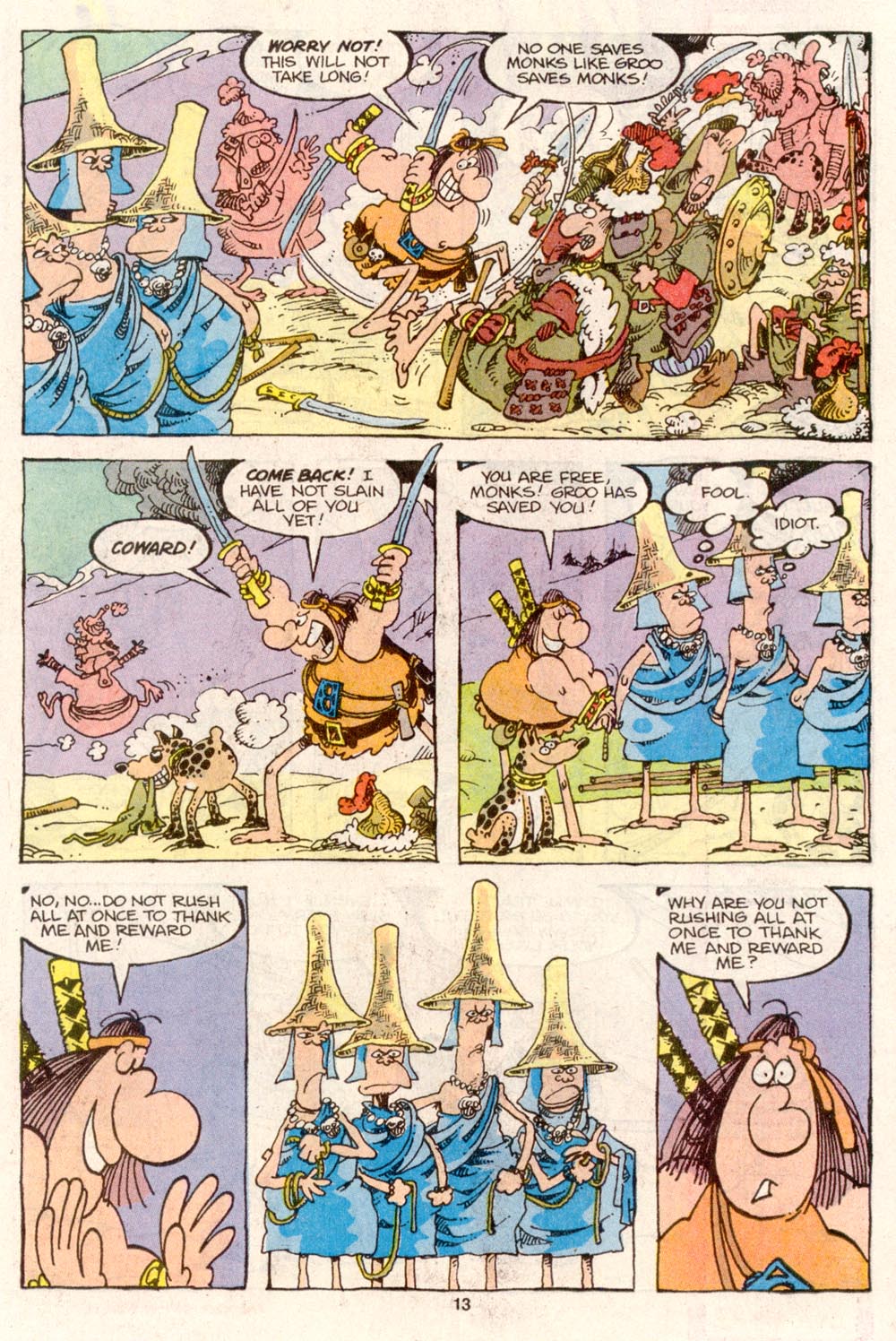 Read online Sergio Aragonés Groo the Wanderer comic -  Issue #79 - 9