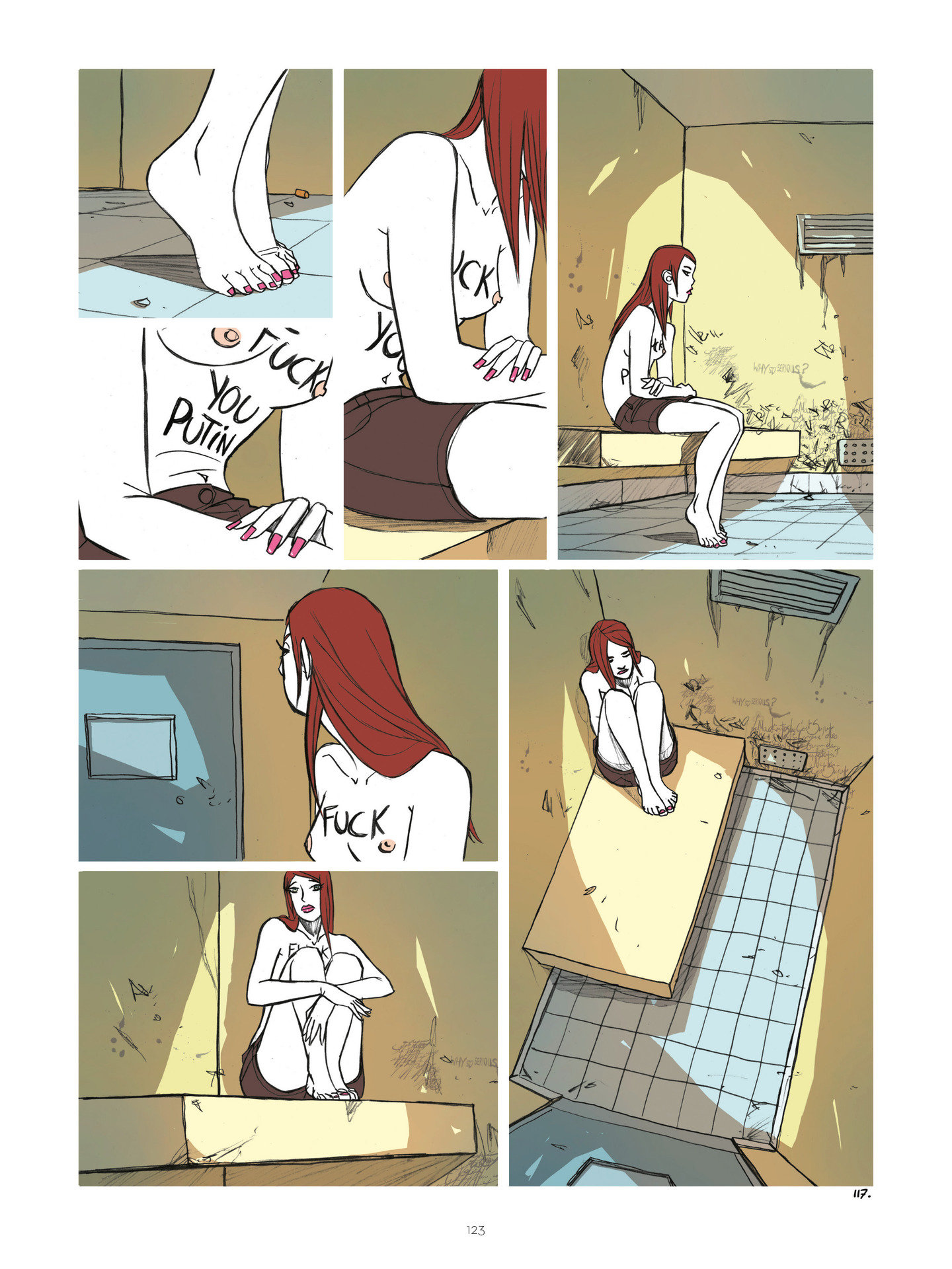 Read online Diary of A Femen comic -  Issue # TPB - 125