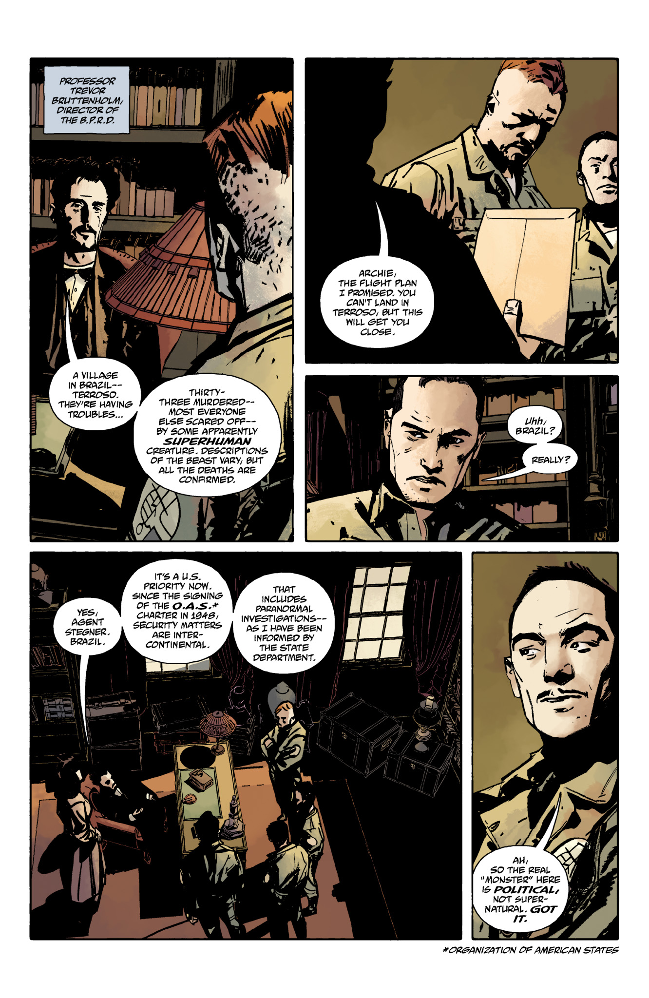 Read online Hellboy and the B.P.R.D. comic -  Issue #1 - 8