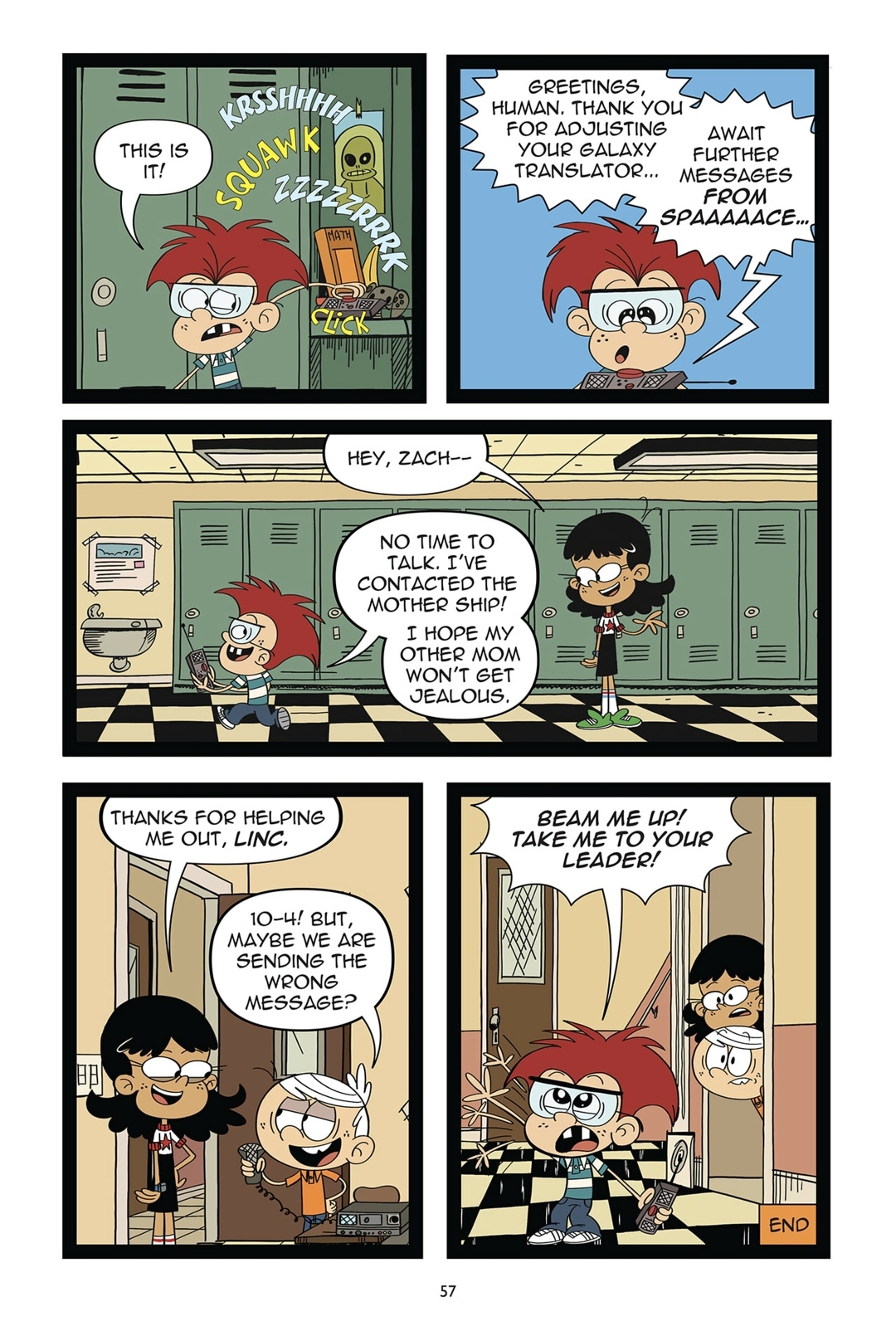 Read online The Loud House Back To School Special comic -  Issue # Full - 57