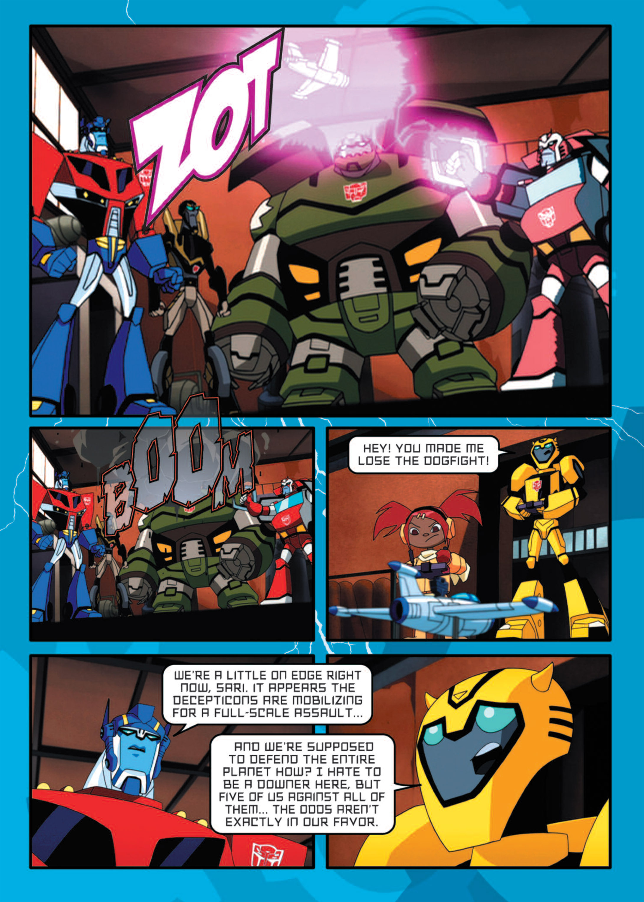 Read online Transformers Animated comic -  Issue #7 - 24