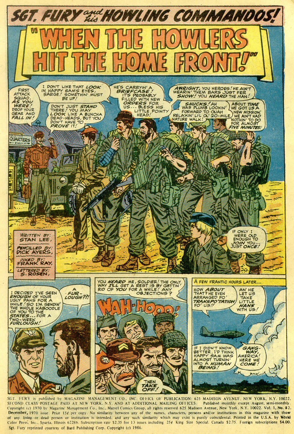 Read online Sgt. Fury comic -  Issue #82 - 3