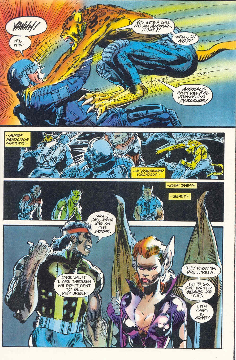Read online Valeria, The She-Bat (1995) comic -  Issue #2 - 8